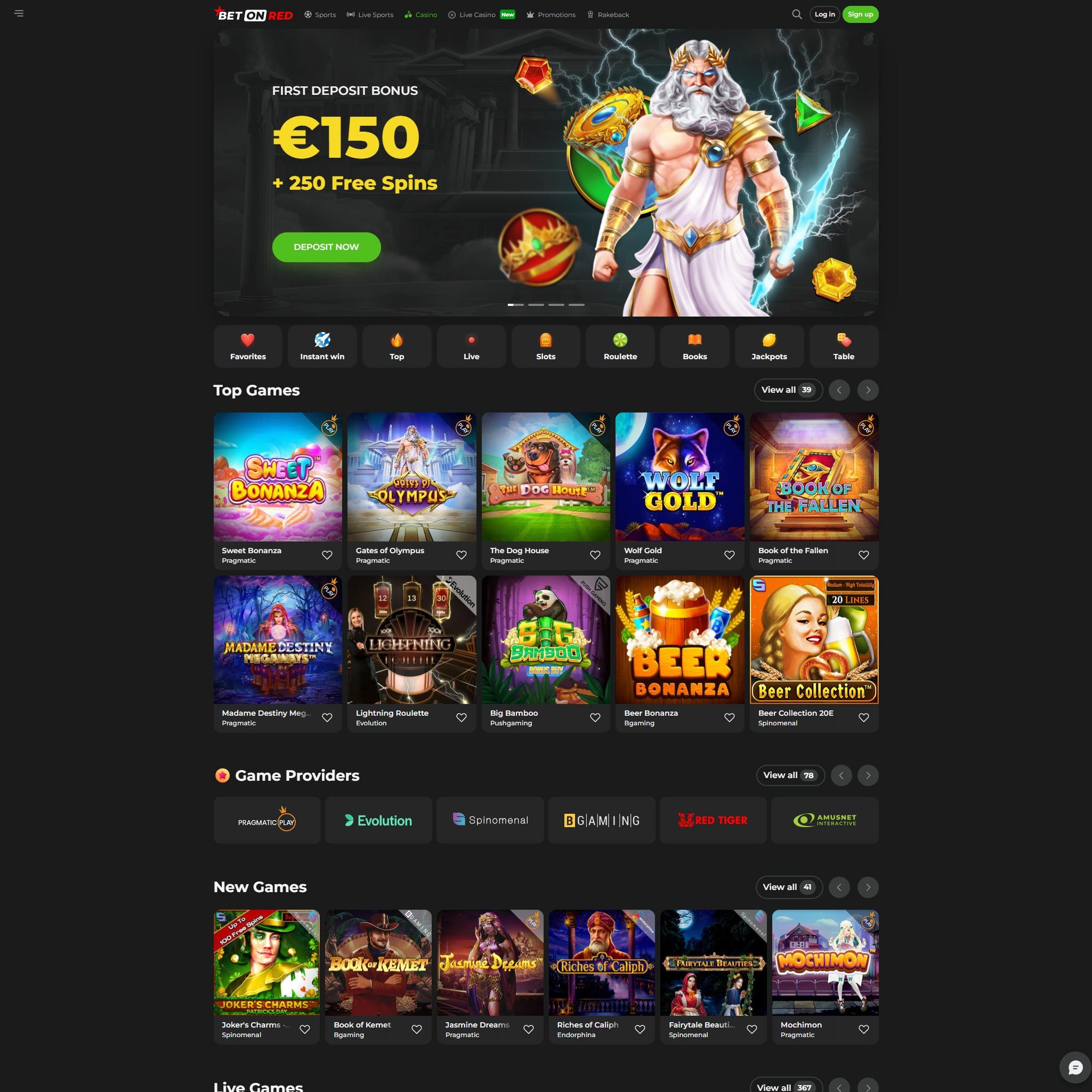 BetOnRed Casino review by Best Netent Casino