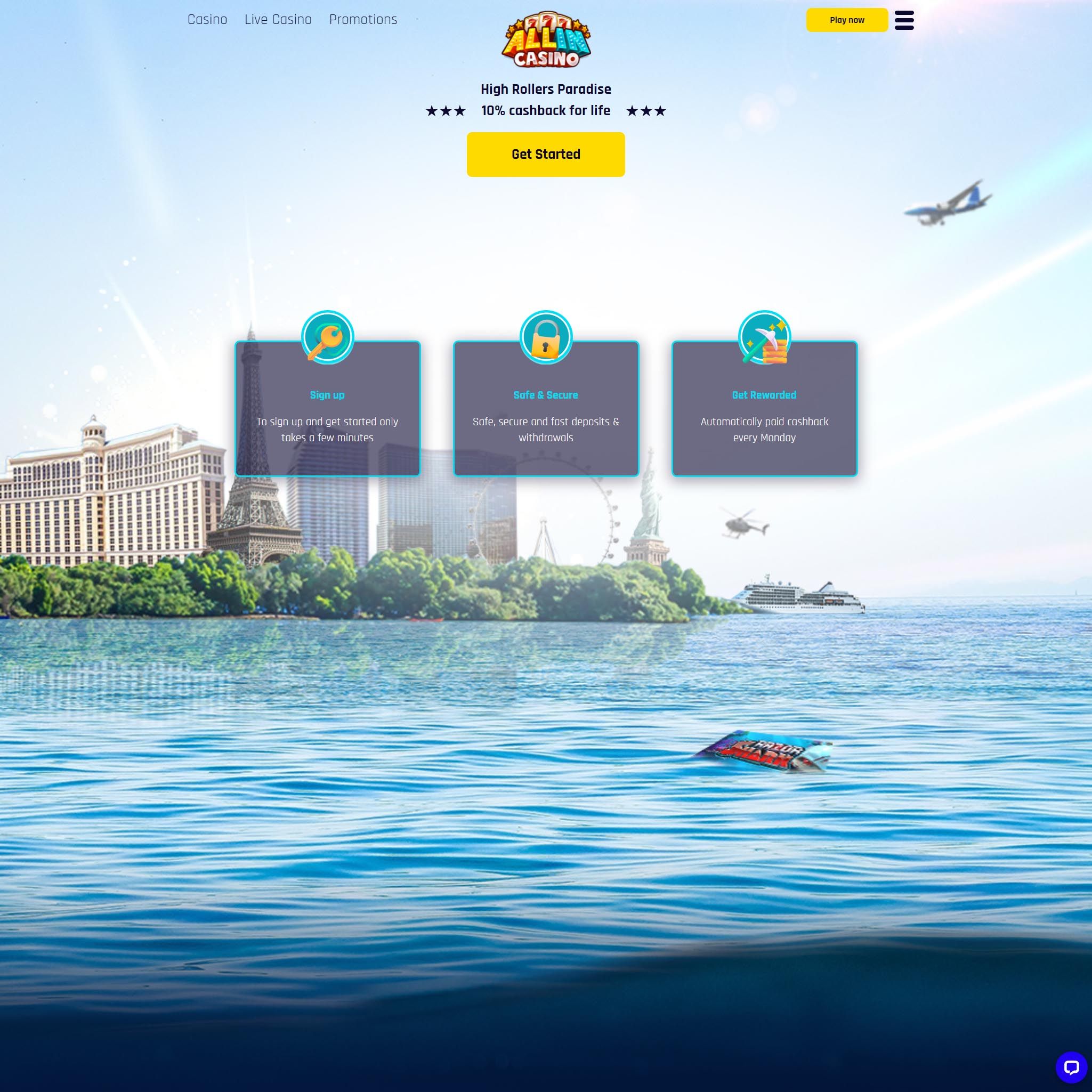 All In Casino review by Best Netent Casino