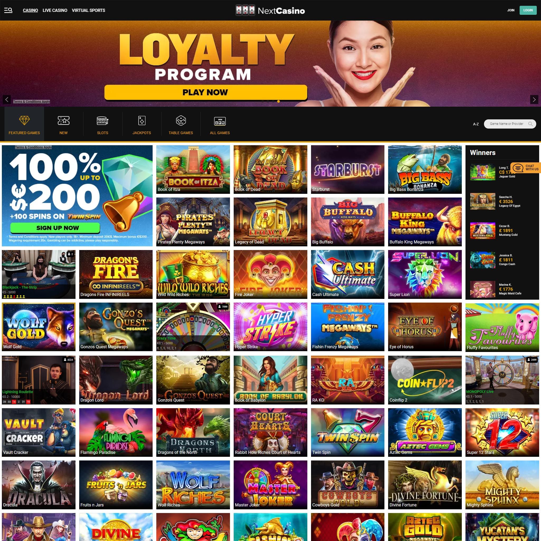 NextCasino review by Best Netent Casino