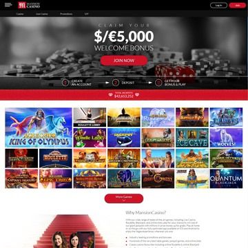 Mansion Casino review by Best Netent Casino