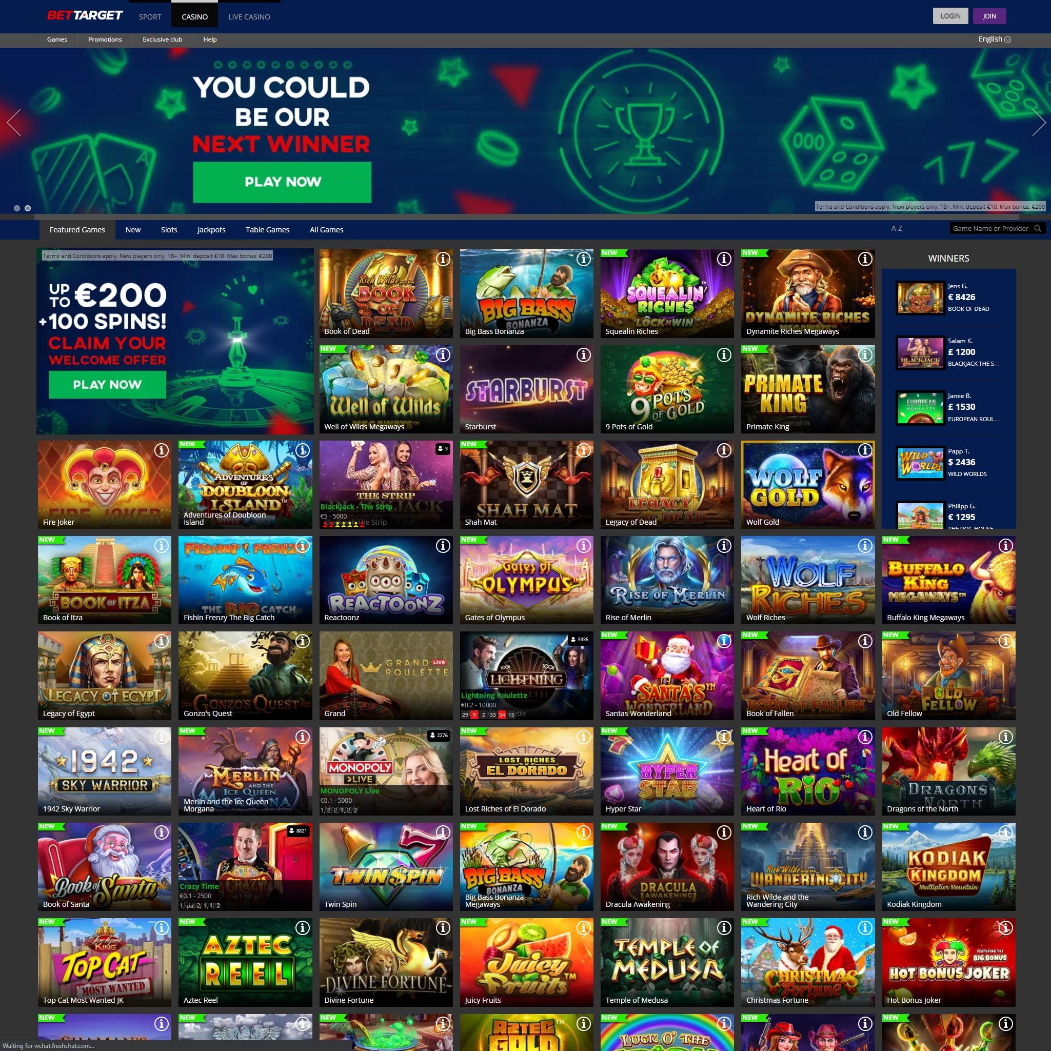 Bet Target review by Best Netent Casino