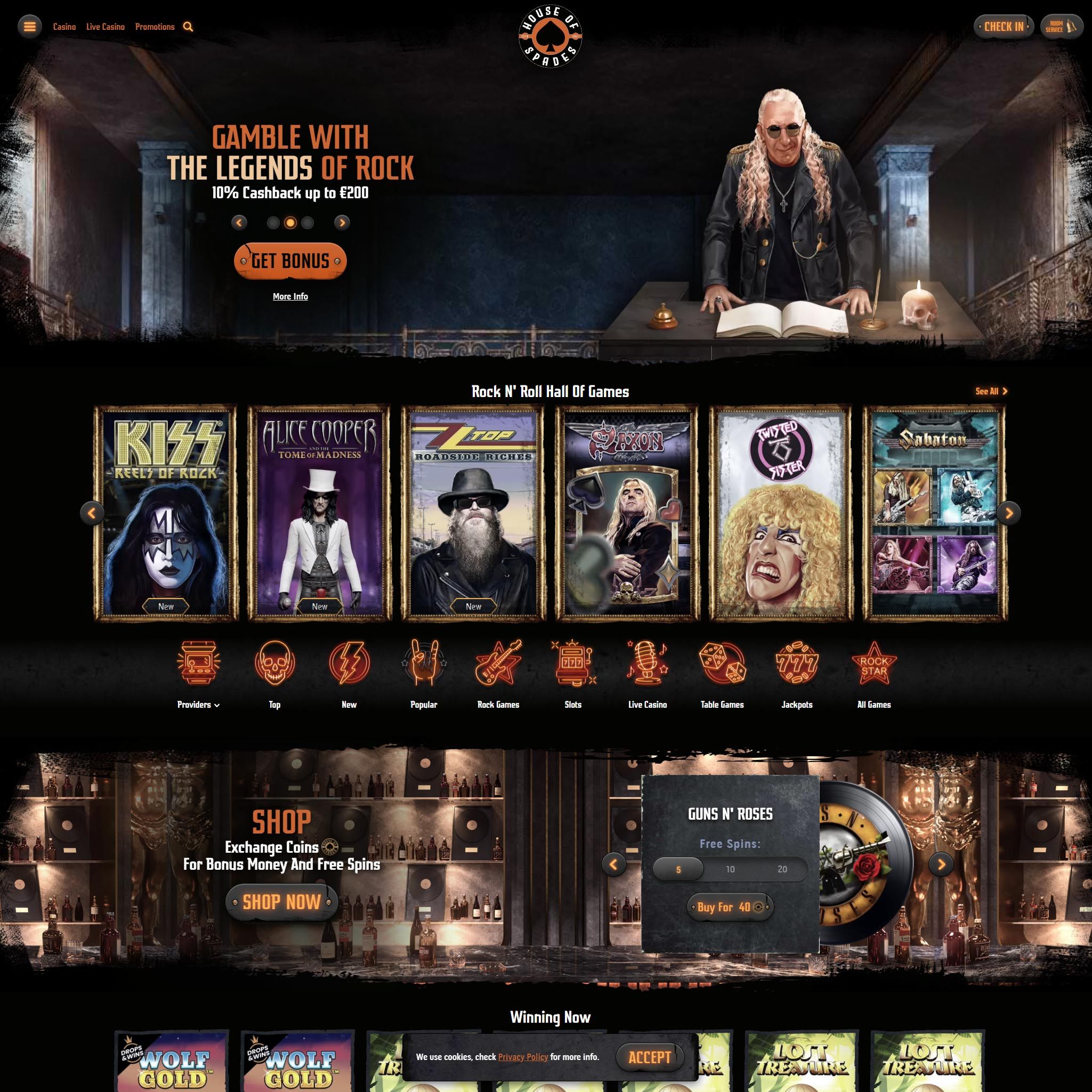 House of Spades review by Best Netent Casino