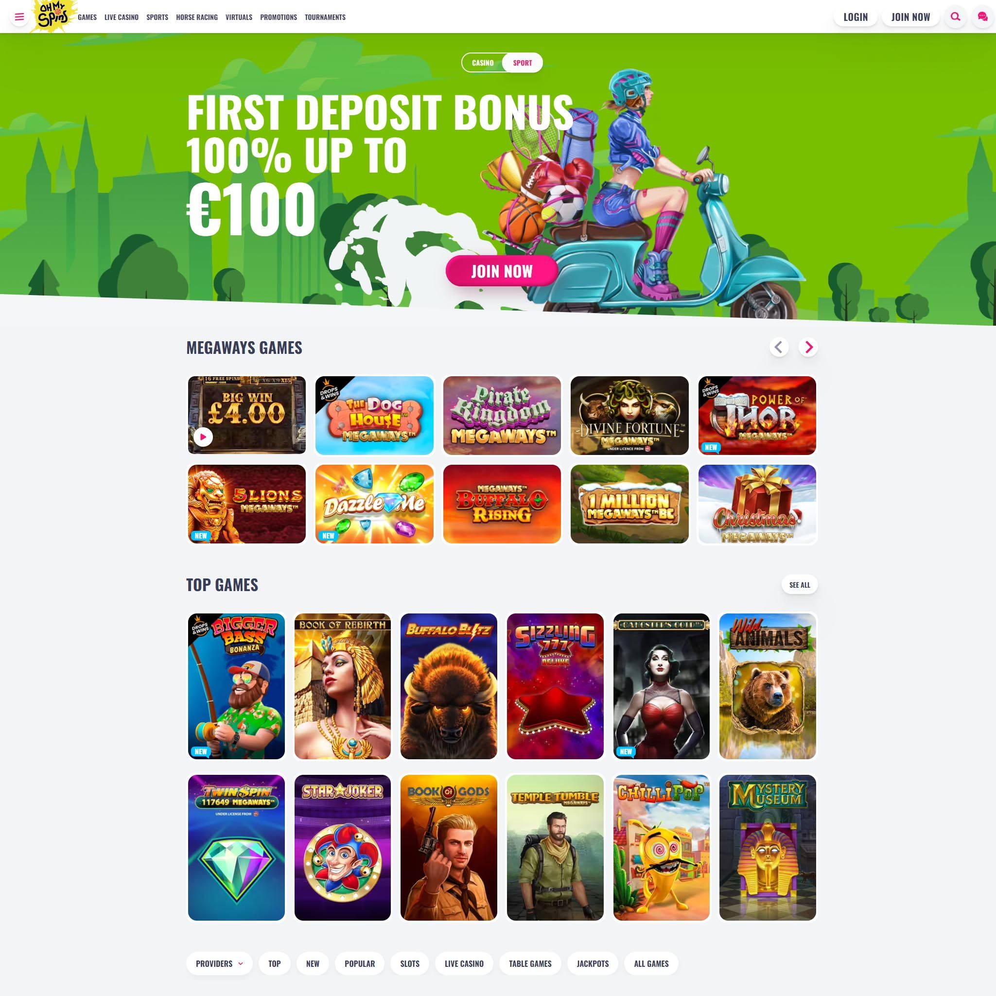 OhMySpins Casino review by Best Netent Casino