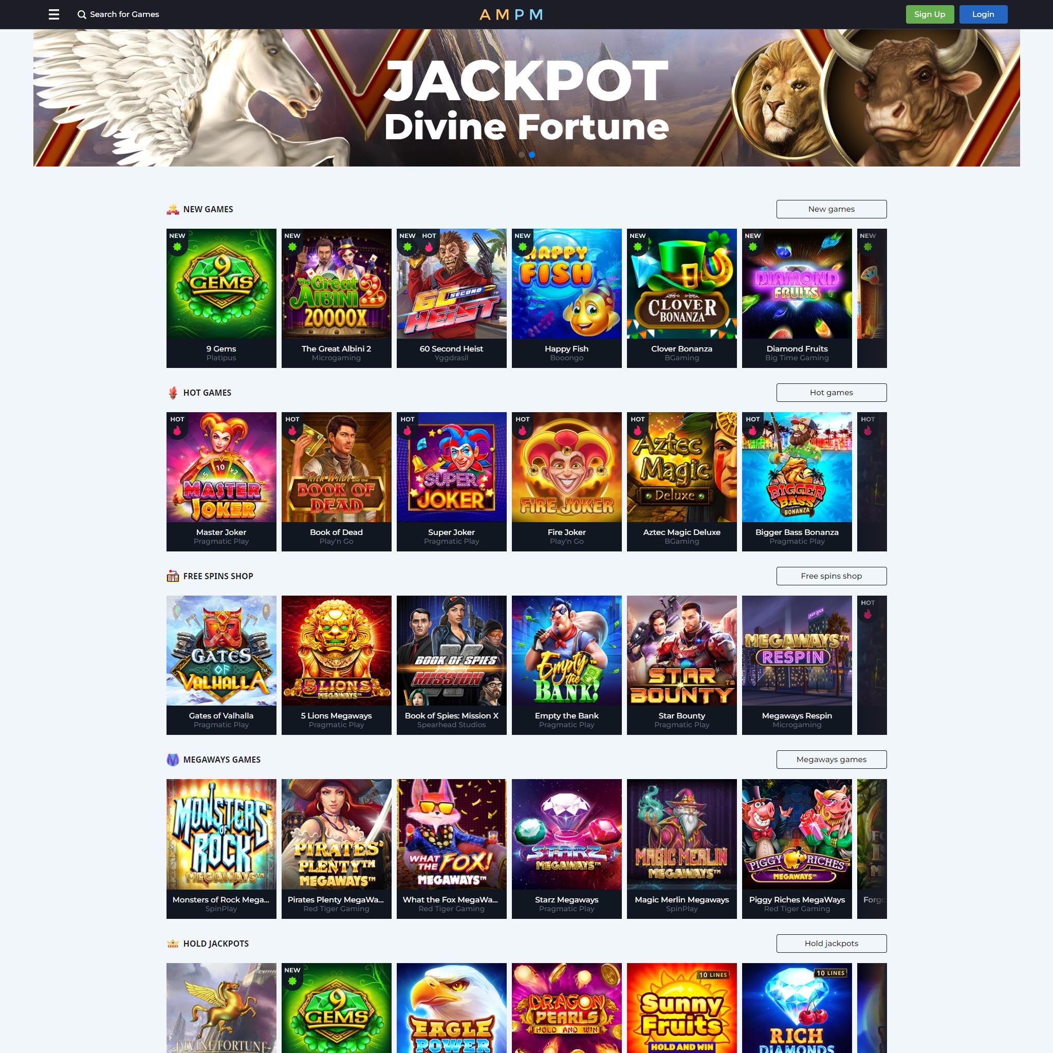 AMPM Casino review by Best Netent Casino