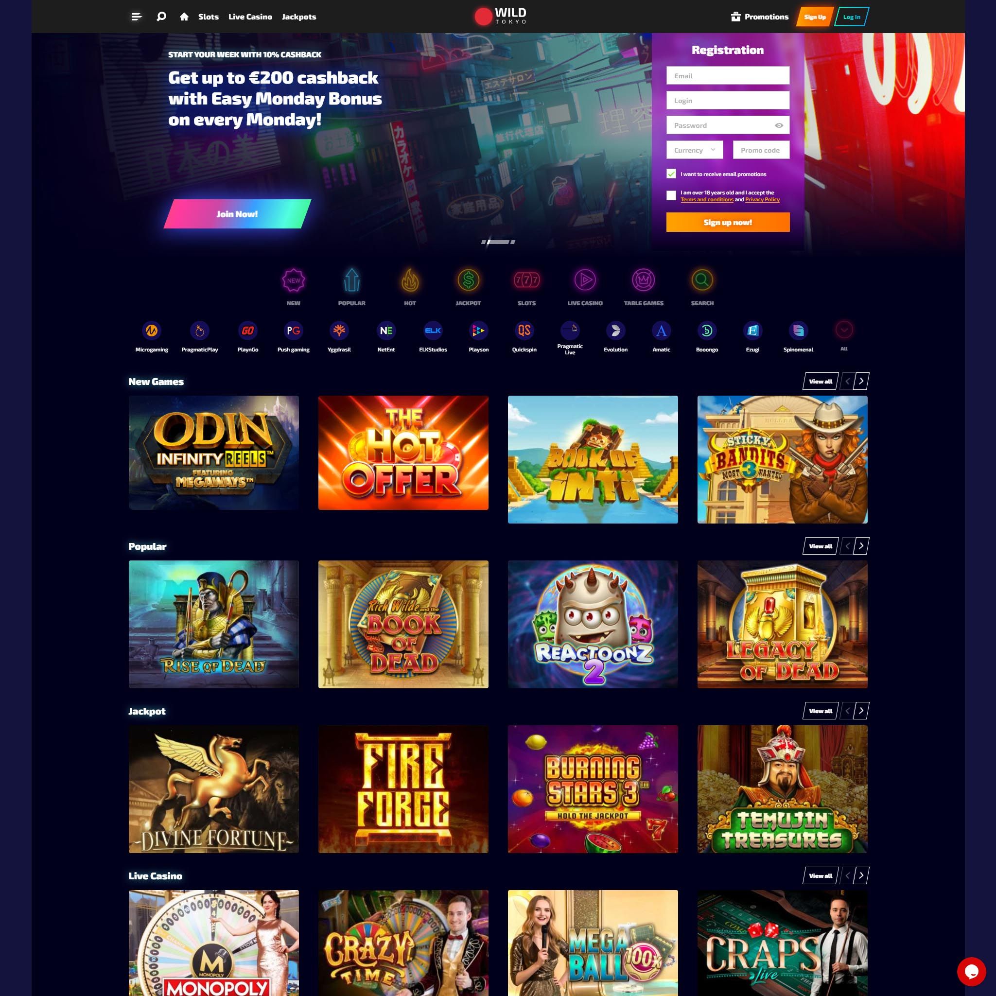 Wild Tokyo Casino review by Best Netent Casino