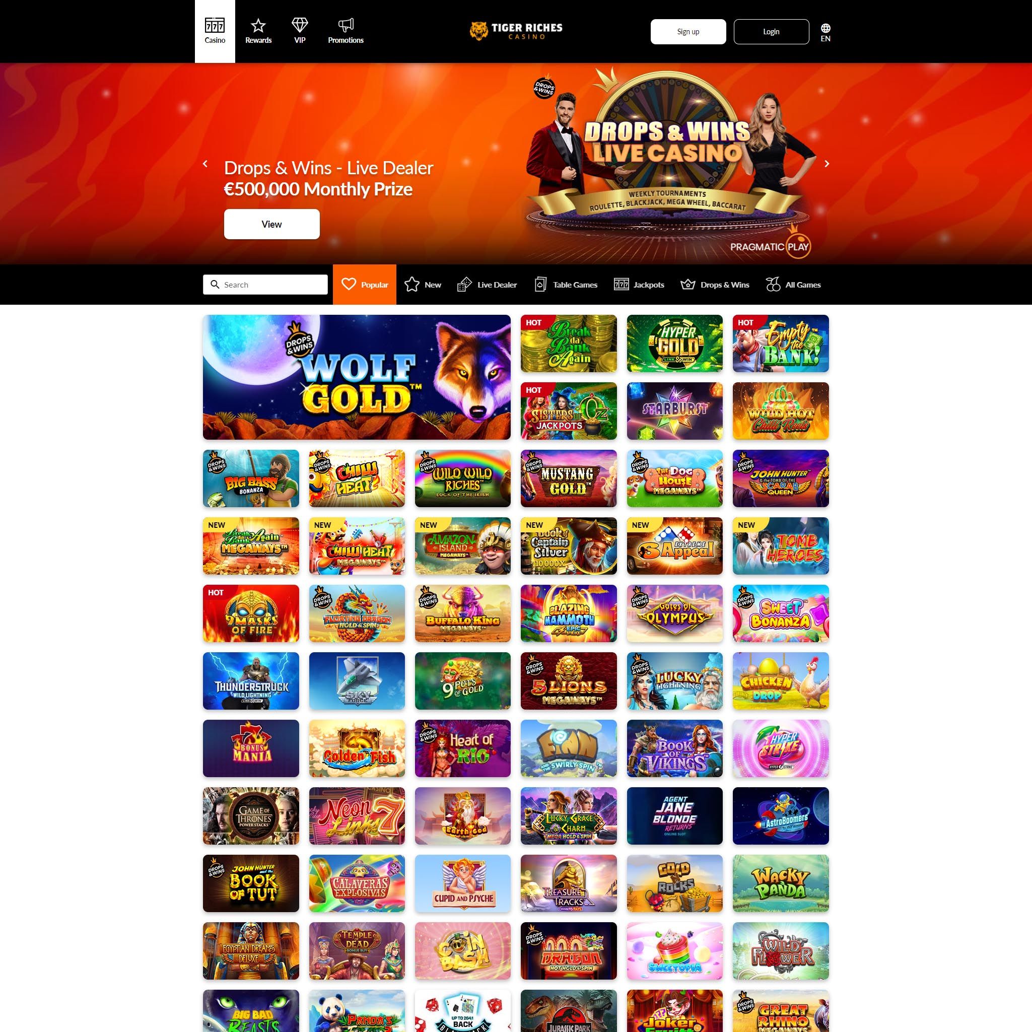 Tiger Riches casino review by Best Netent Casino