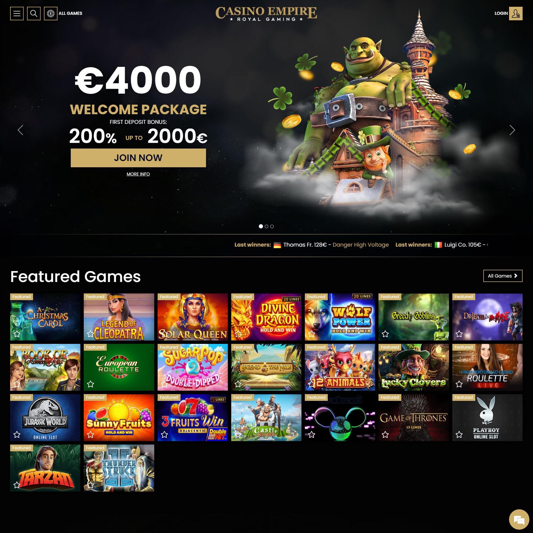 Casino Empire review by Best Netent Casino