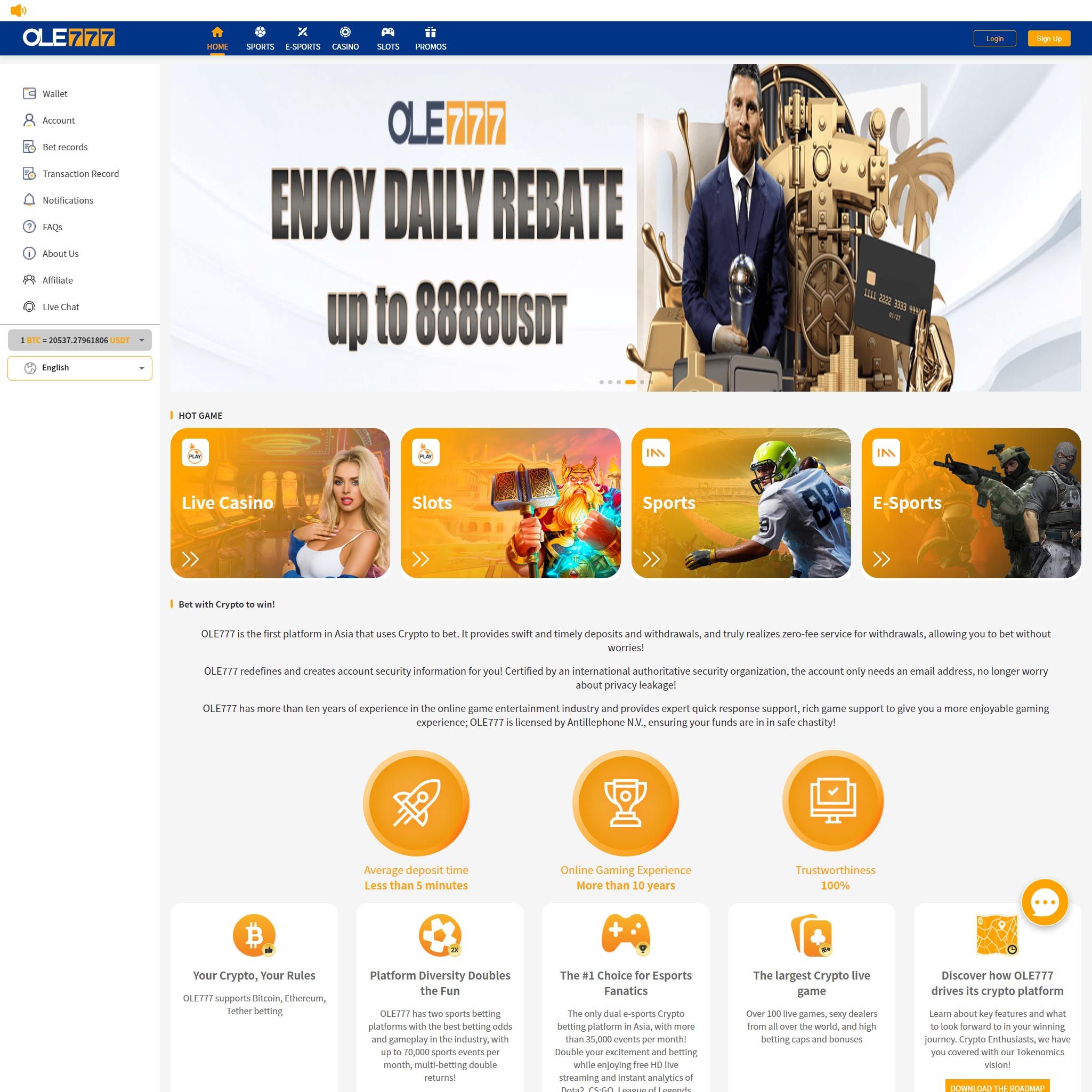 Ole777 Casino review by Best Netent Casino