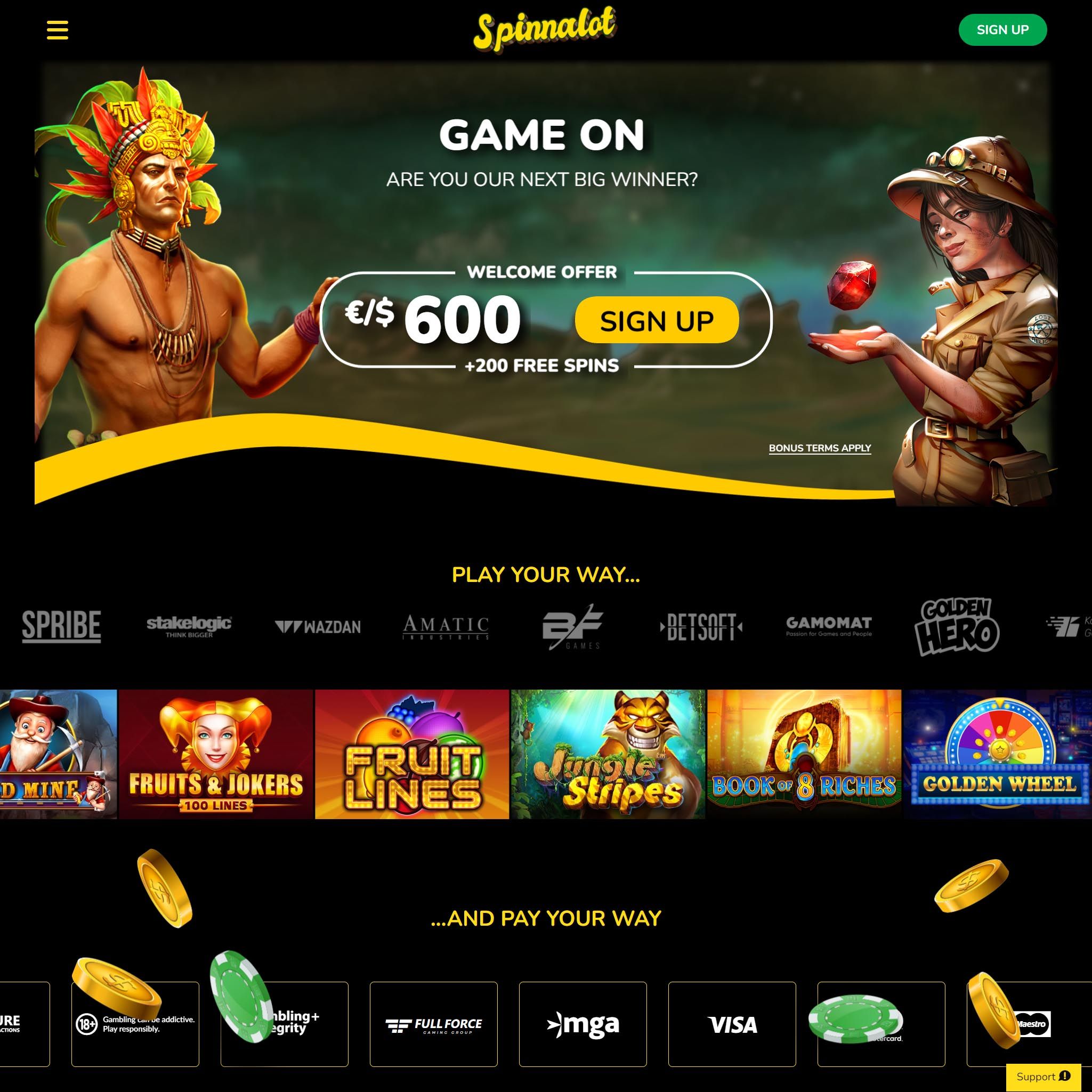 Spinnalot review by Best Netent Casino