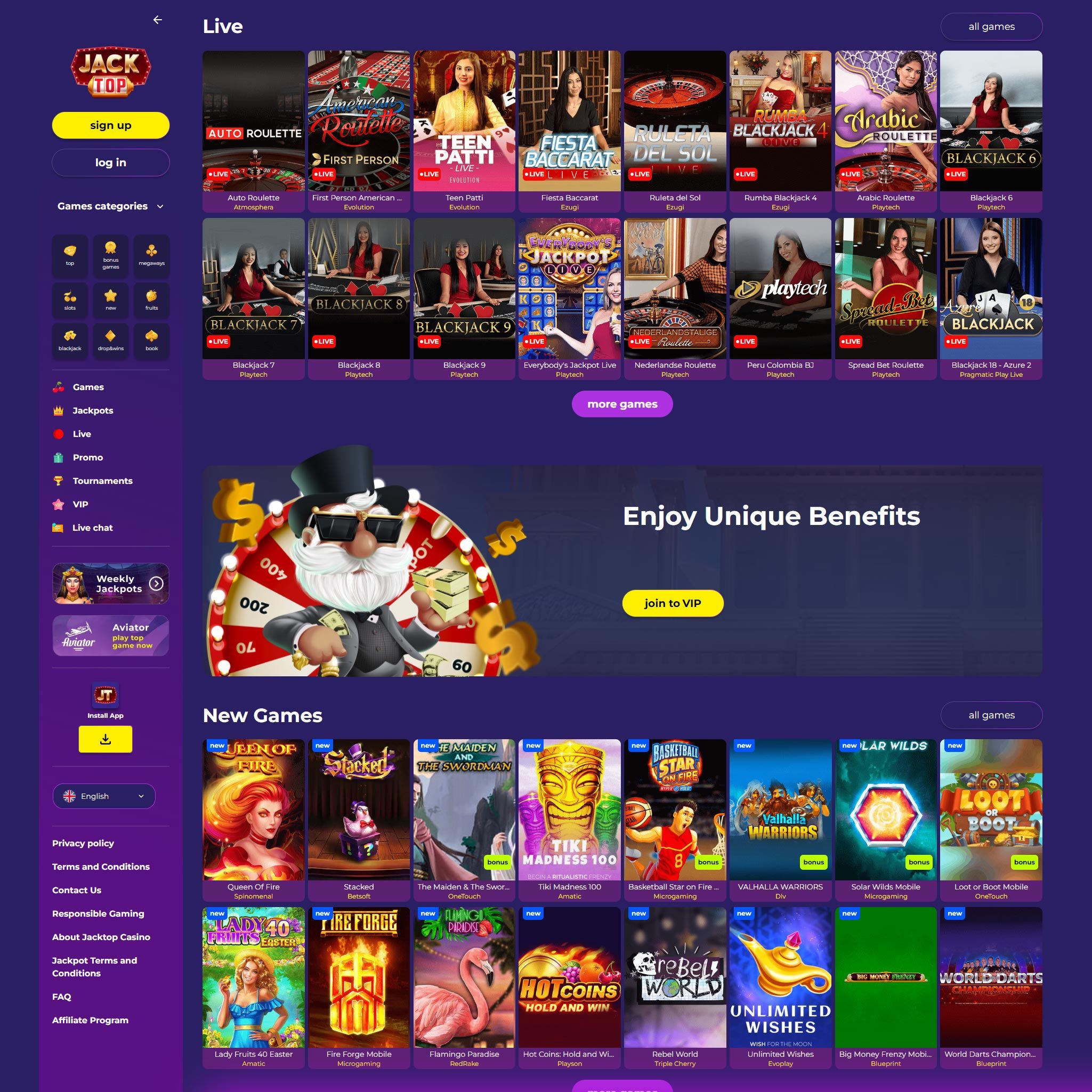 Compare Jacktop Casino and choose the best online casino Jacktop Casino review by Best Netent Casino