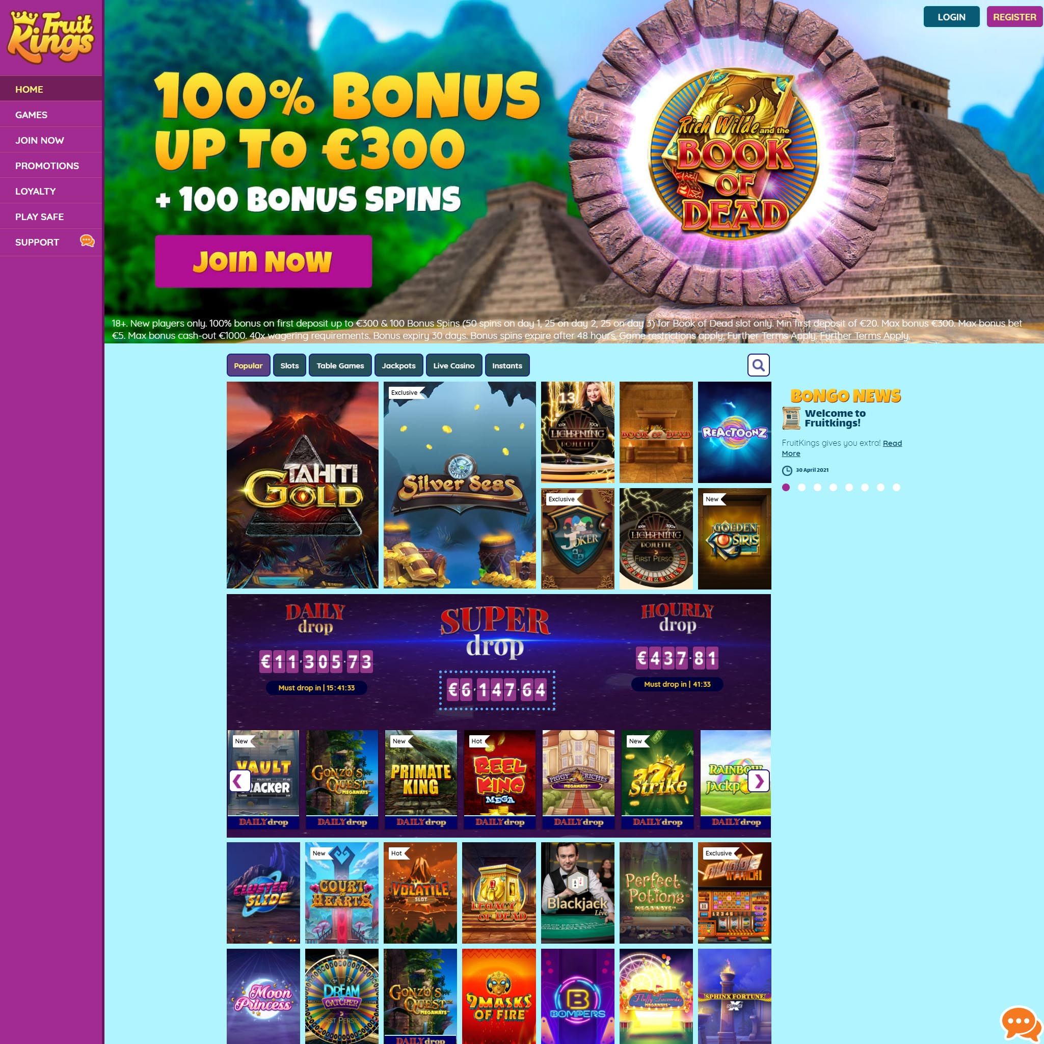 FruitKings Casino review by Best Netent Casino