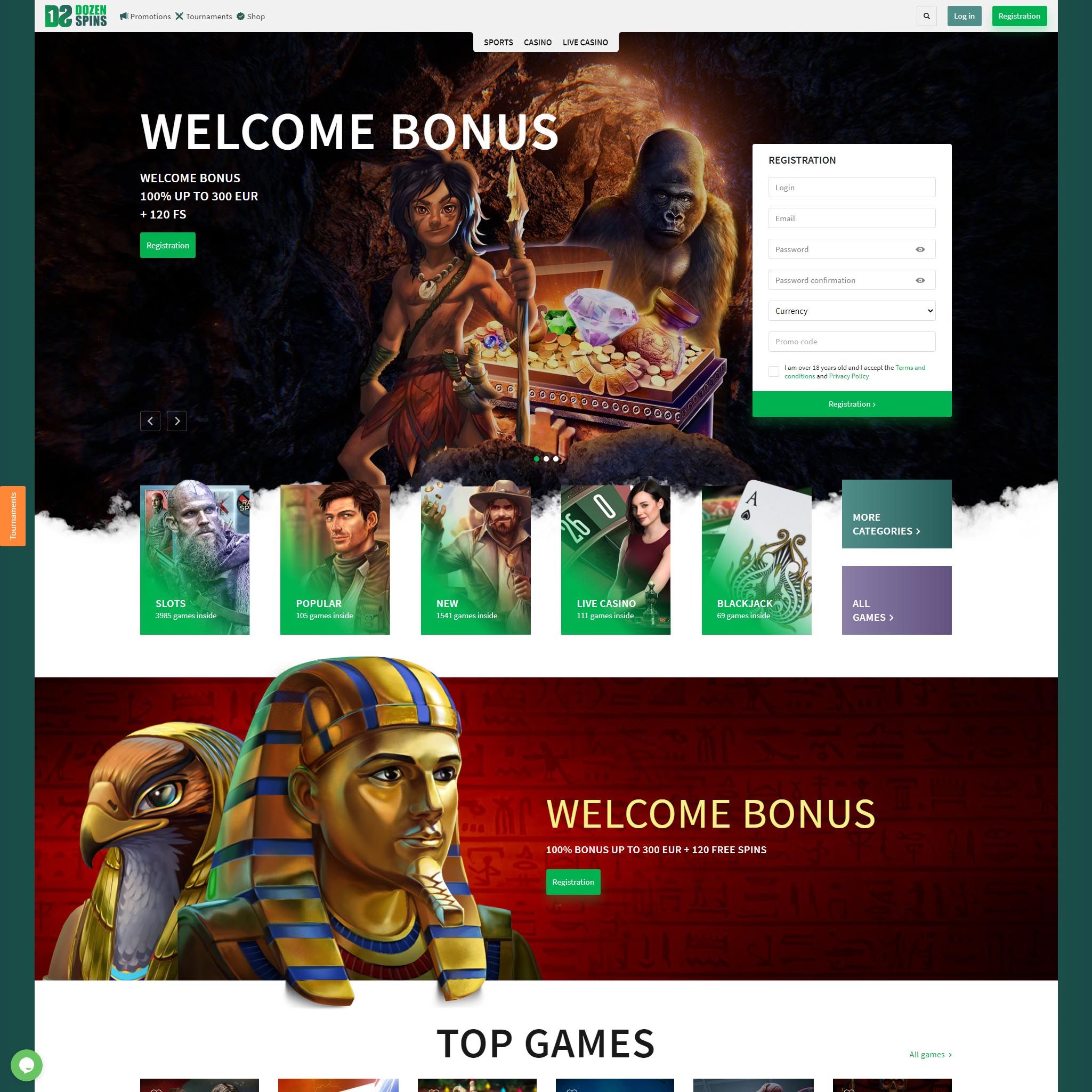 DozenSpins review by Best Netent Casino