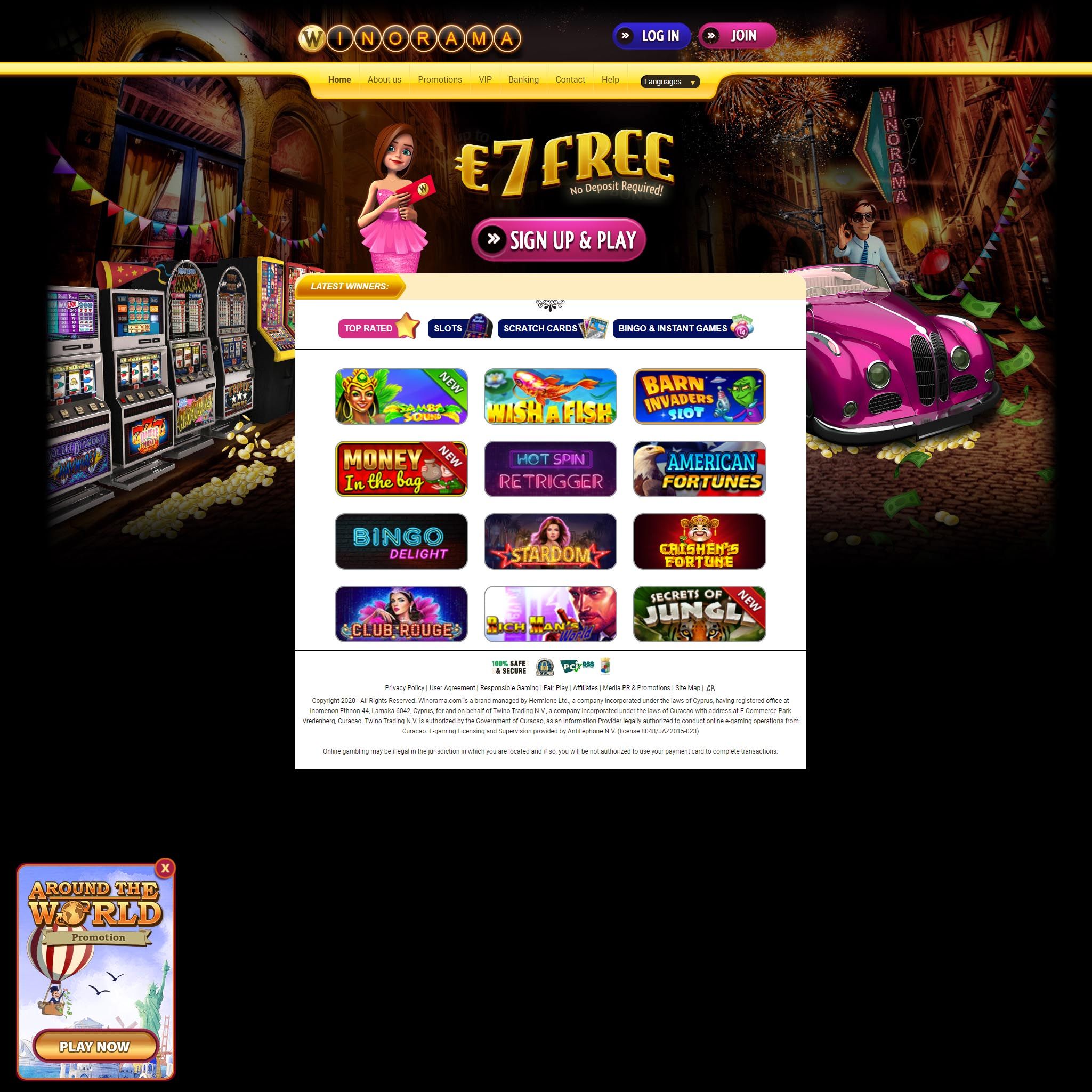 Winorama review by Best Netent Casino