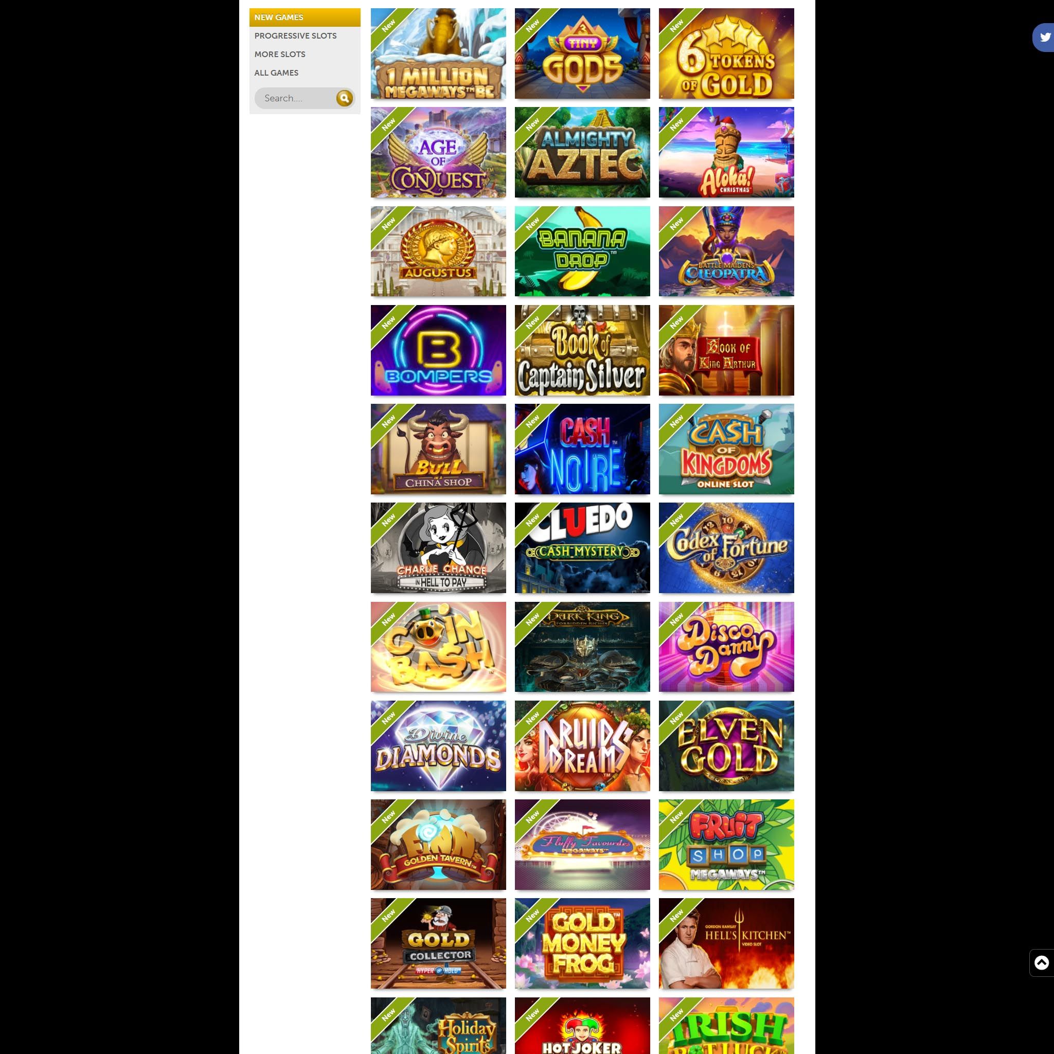 MadaboutSlots full games catalogue