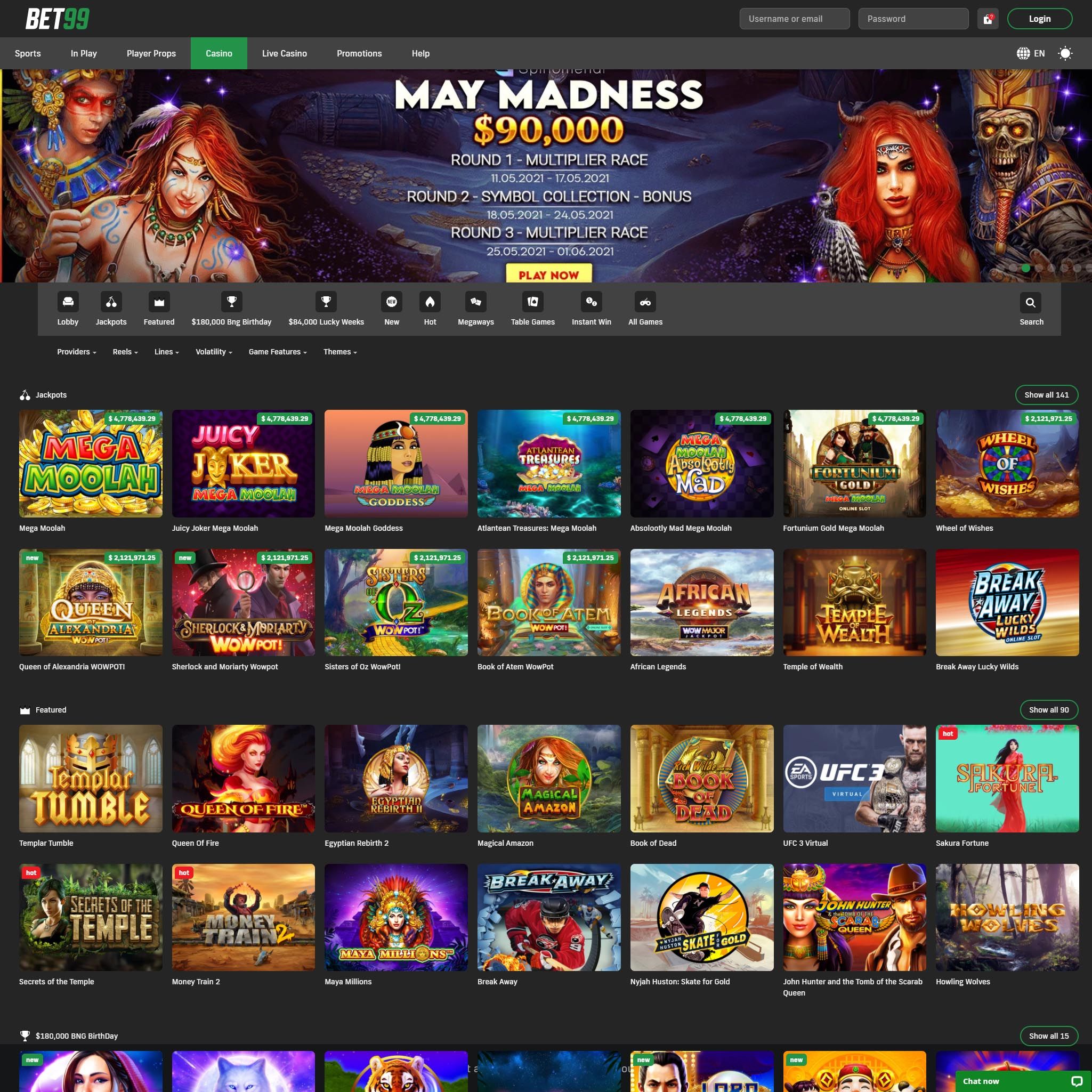 Bet99 Casino review by Best Netent Casino