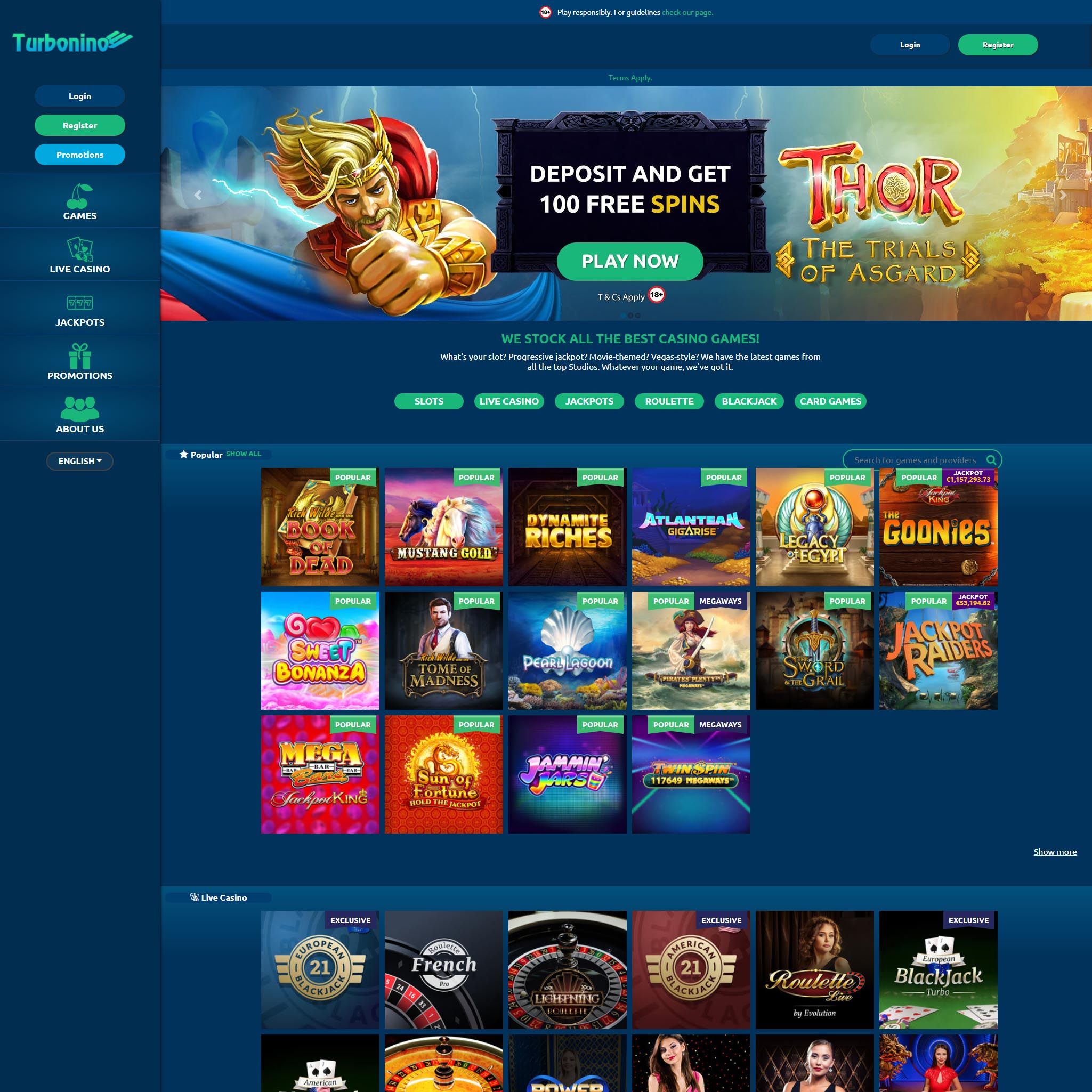 Turbonino Casino review by Best Netent Casino