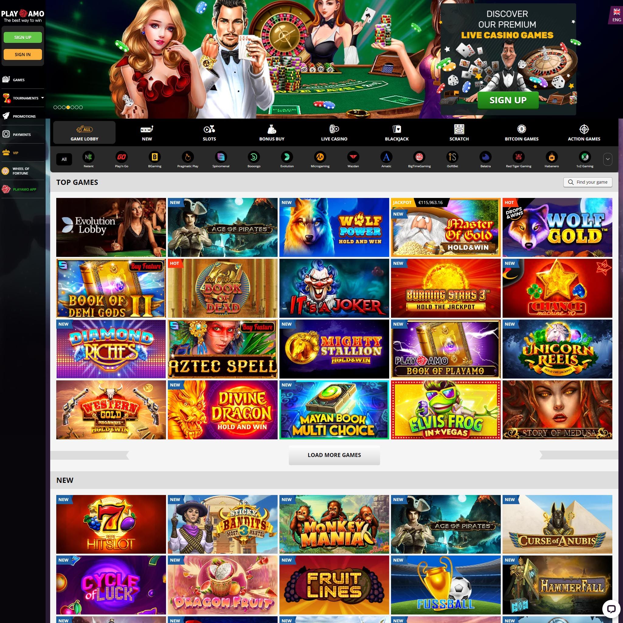 Playamo review by Best Netent Casino