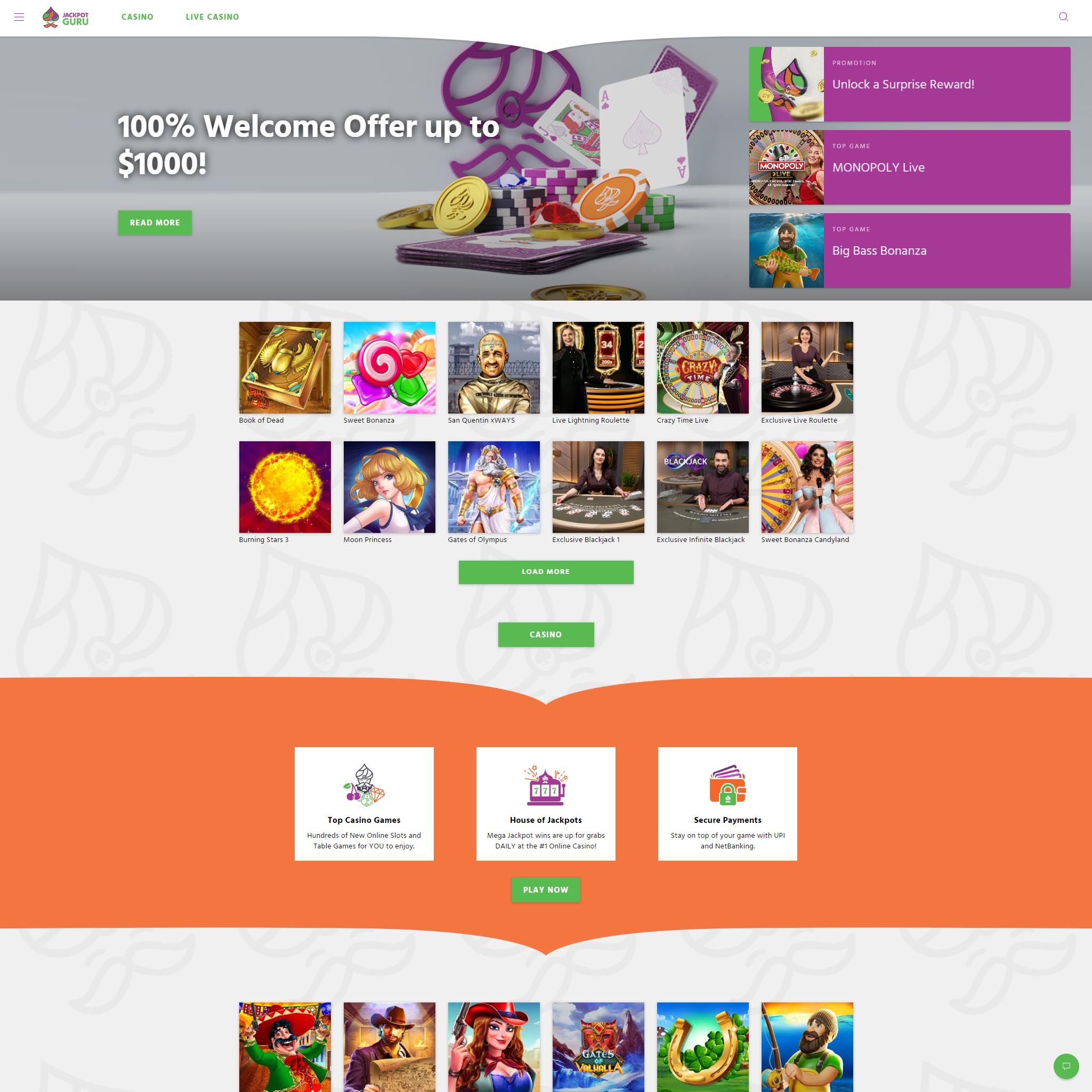 Compare Jackpotguru and choose the best online casino Jackpotguru review by Best Netent Casino