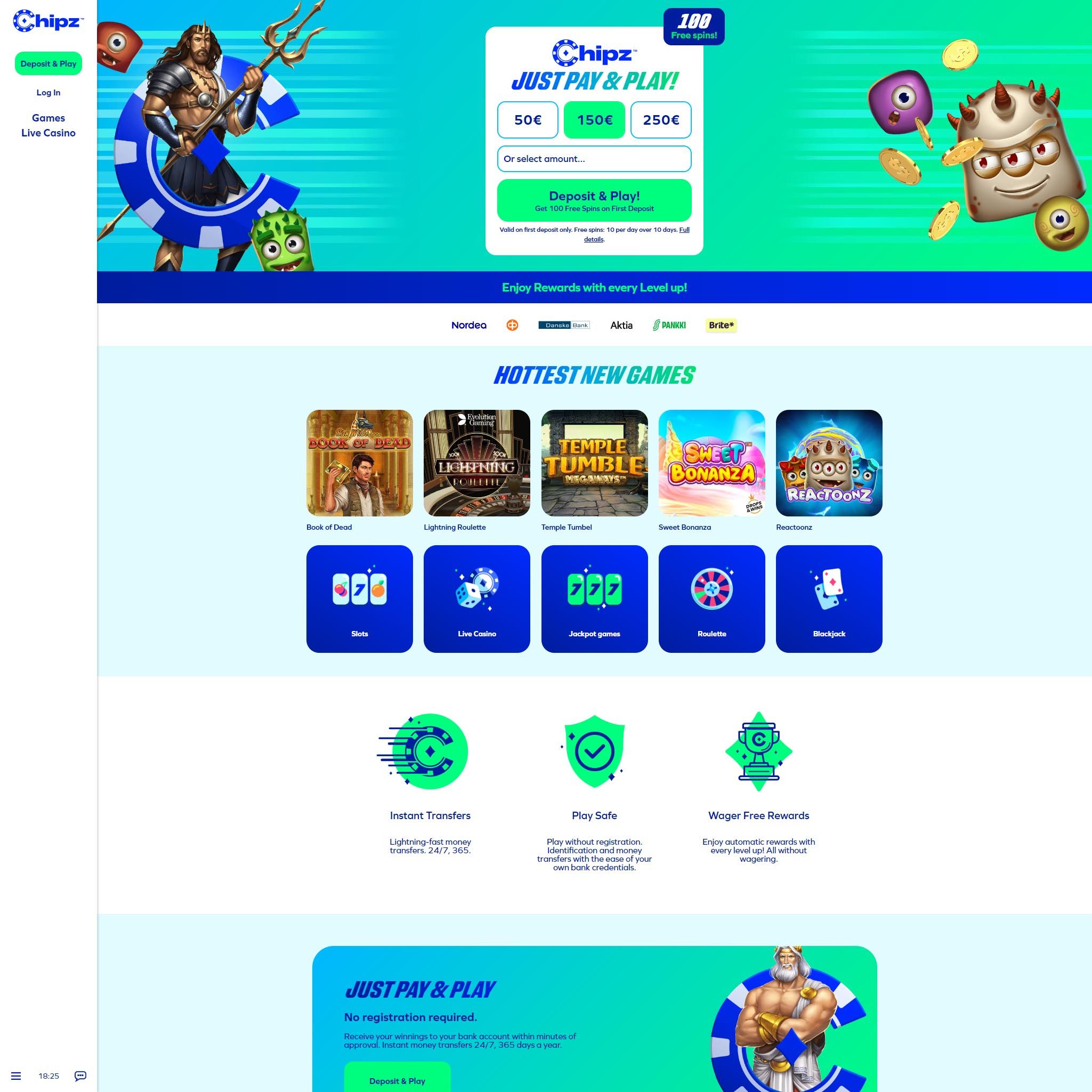 Chipz Casino review by Best Netent Casino