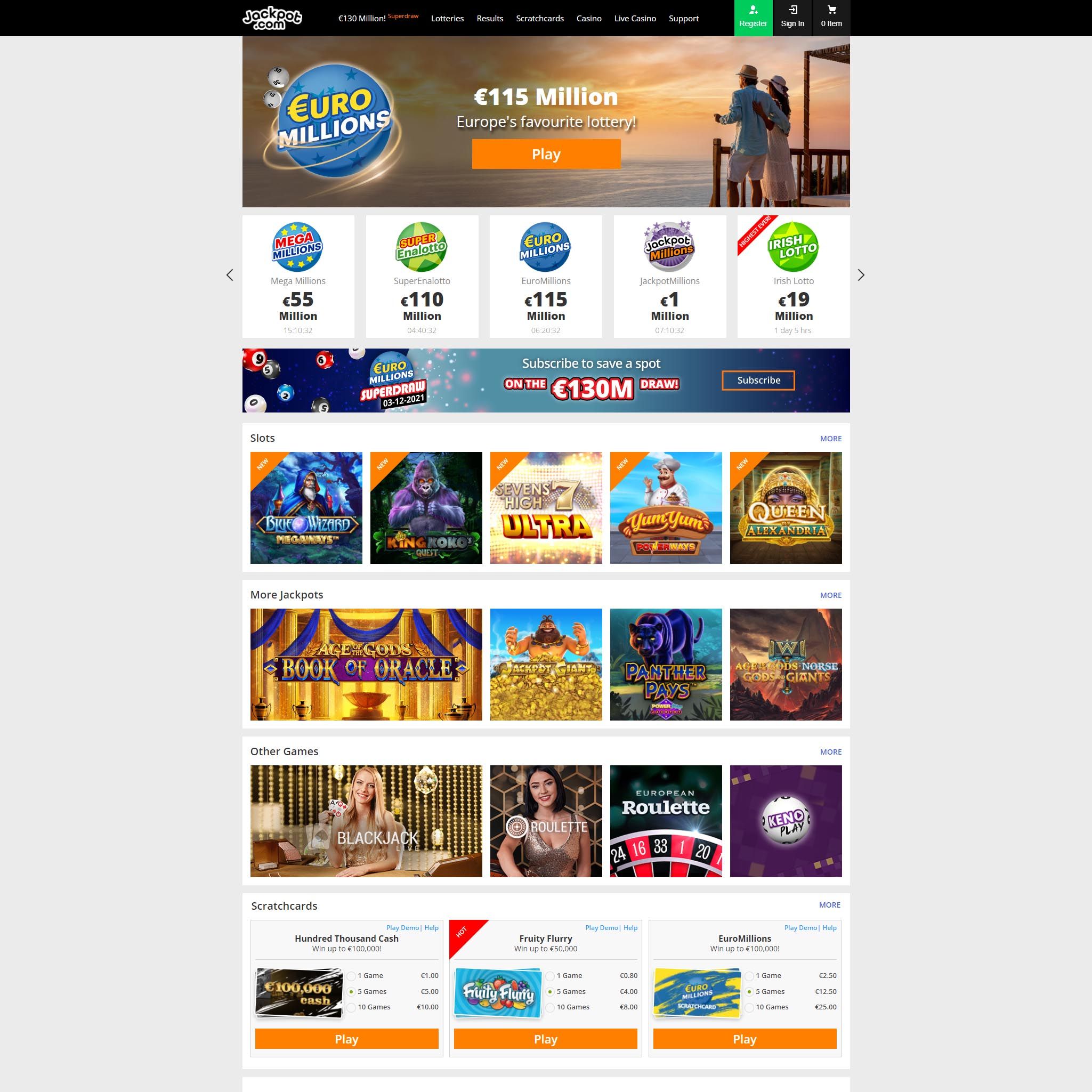 Jackpot.com review by Best Netent Casino