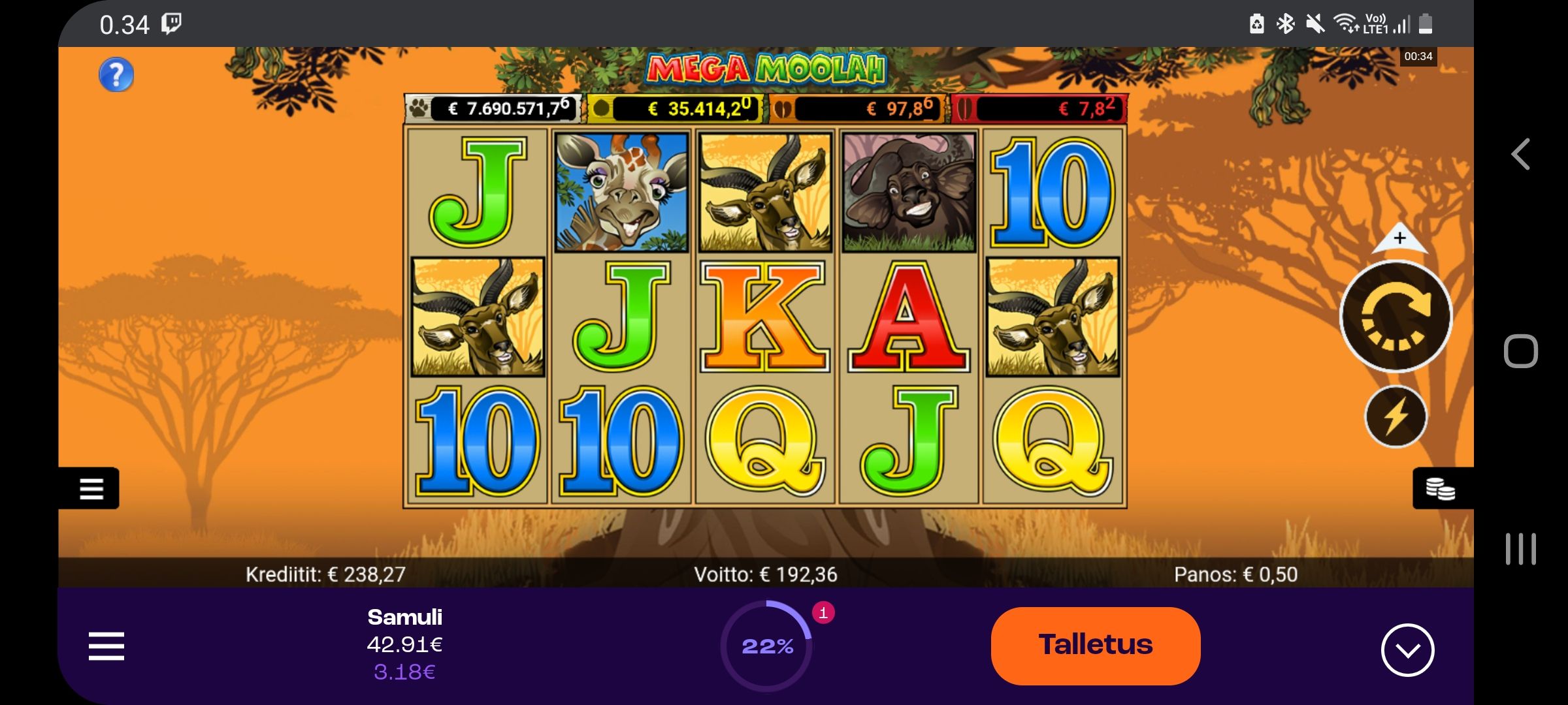 Wheelz Casino undefined player big win