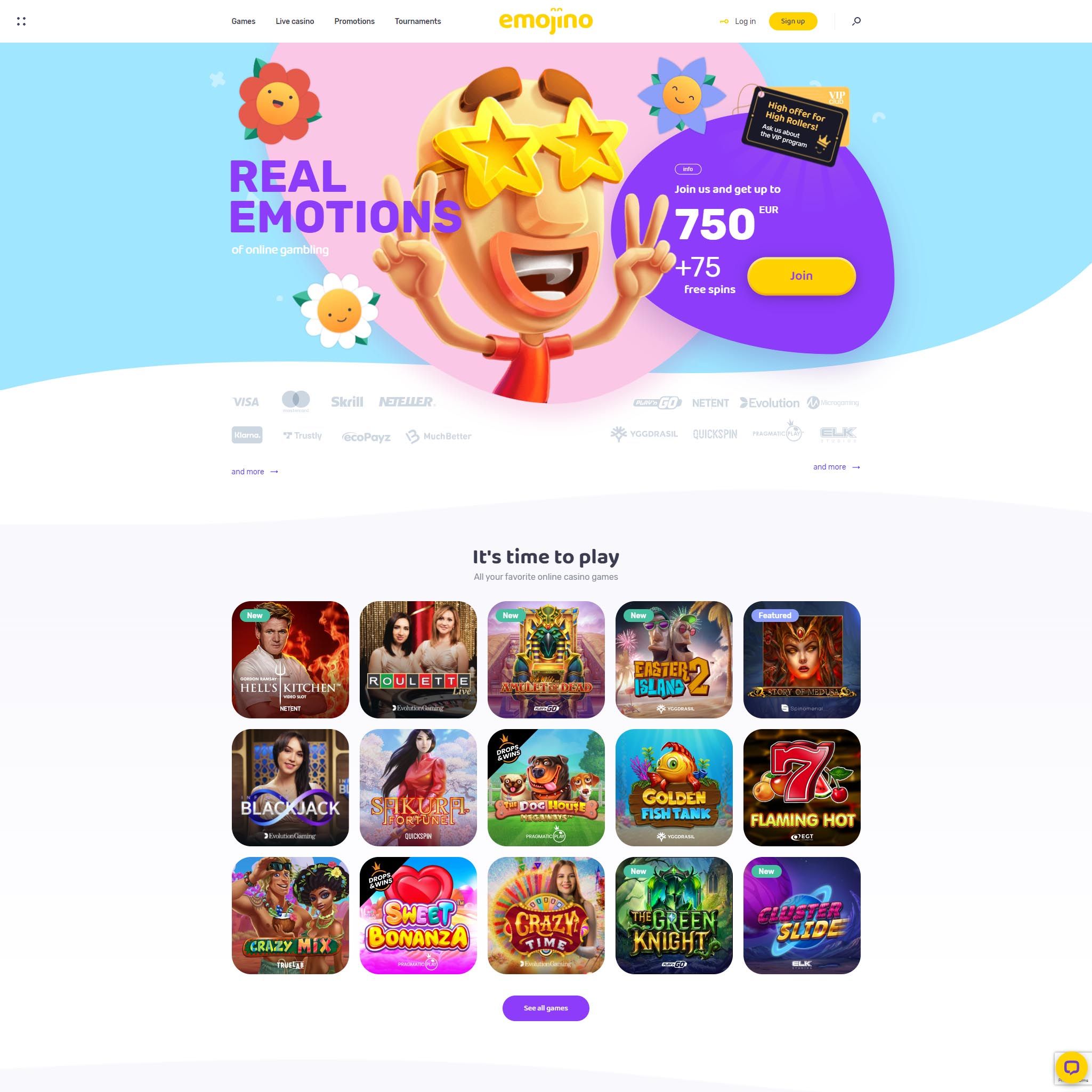 Emojino Casino review by Best Netent Casino