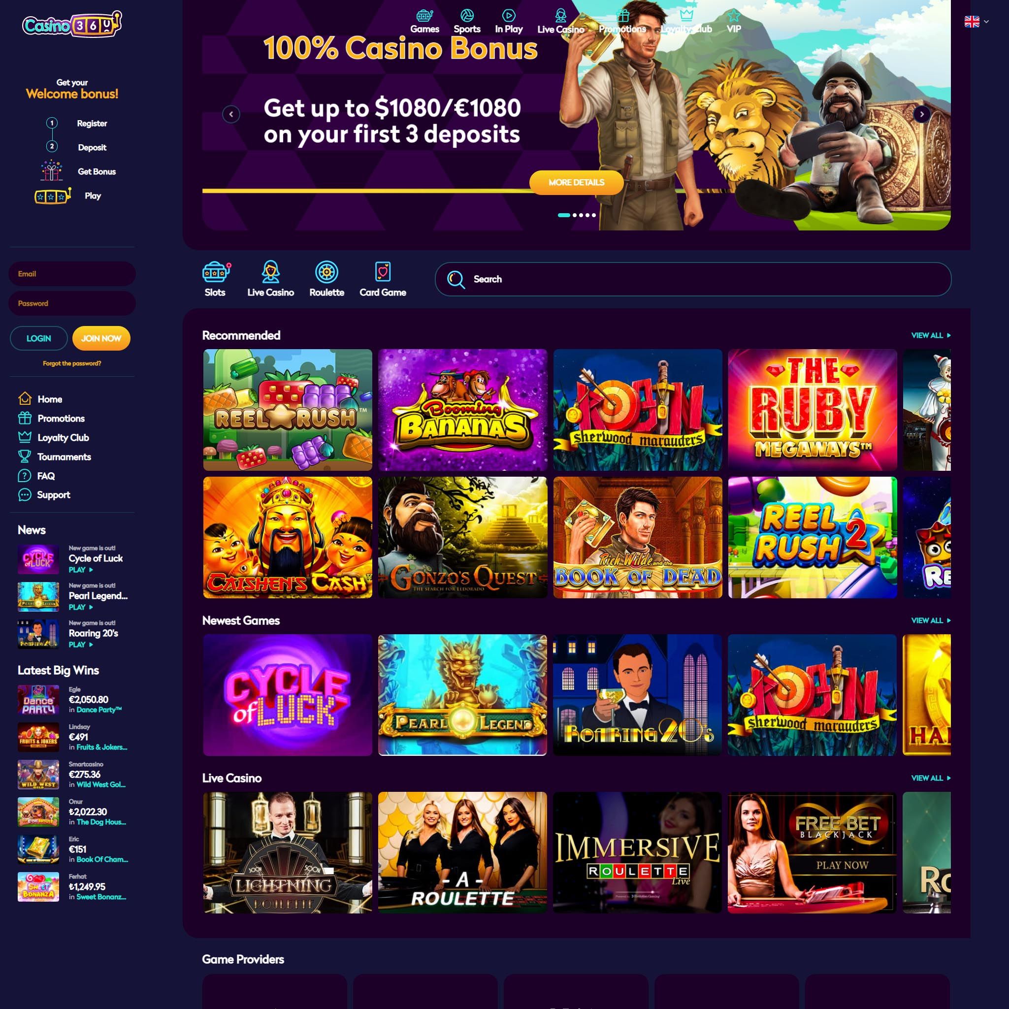 Casino360 review by Best Netent Casino