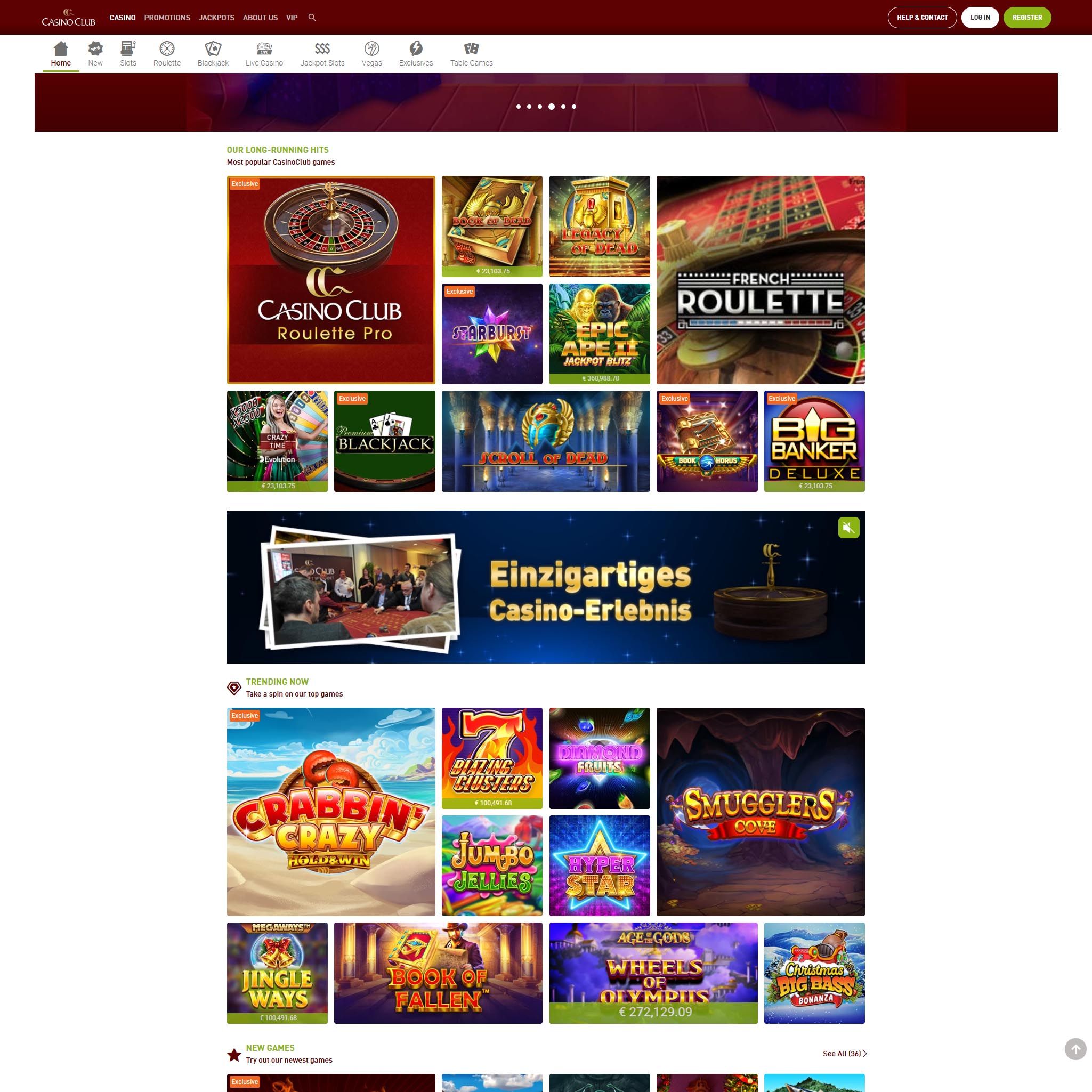 CasinoClub review by Best Netent Casino