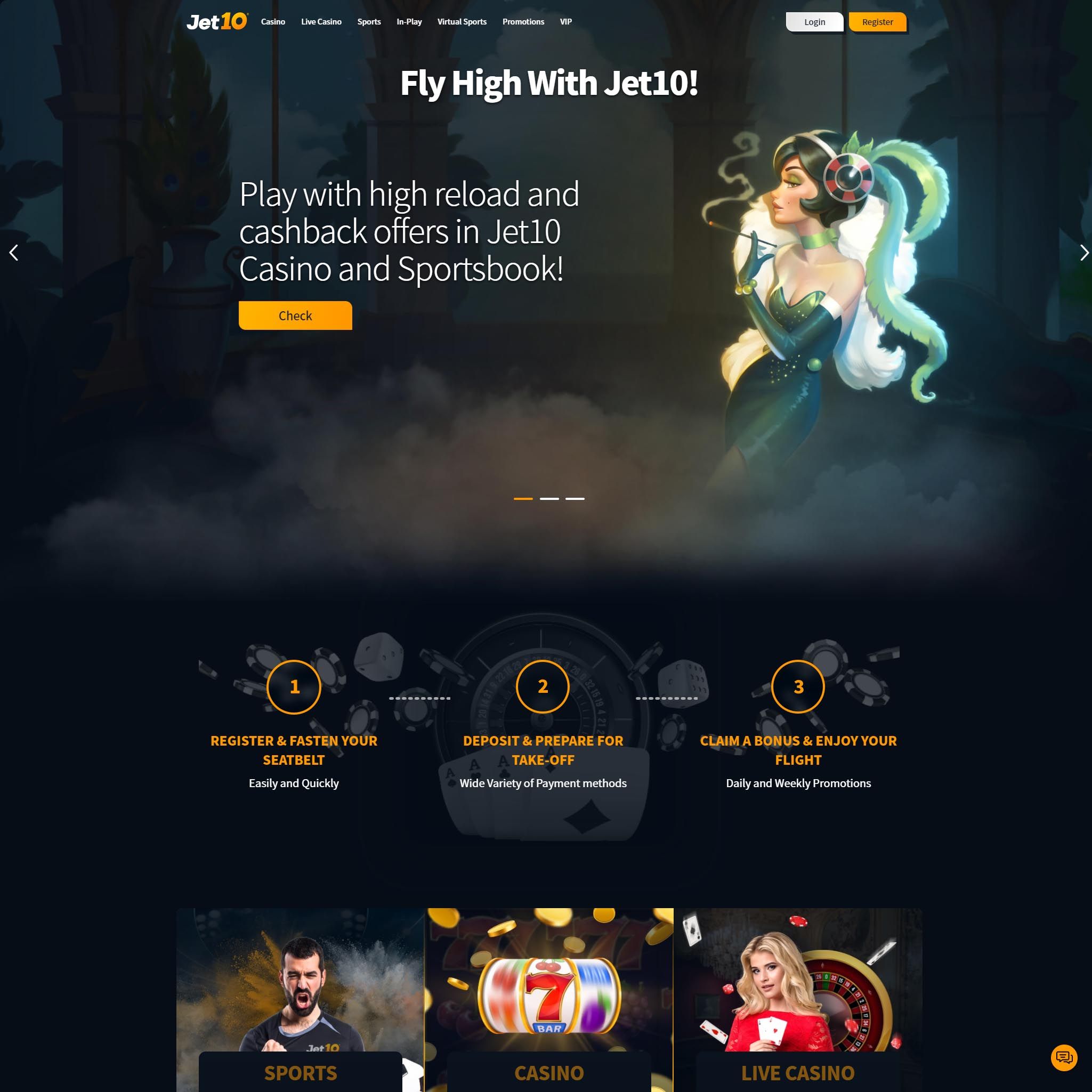 Jet10 Casino review by Best Netent Casino