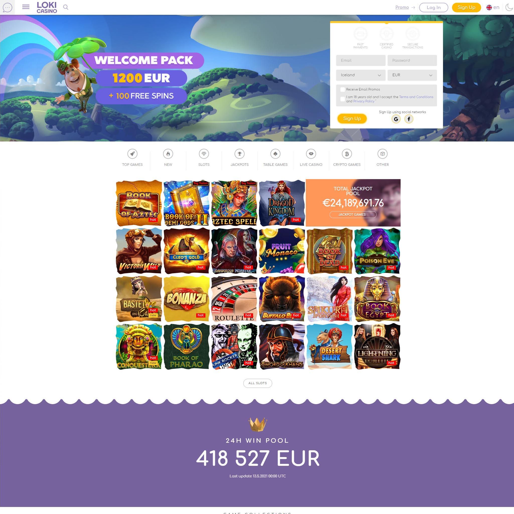 Loki Casino review by Best Netent Casino