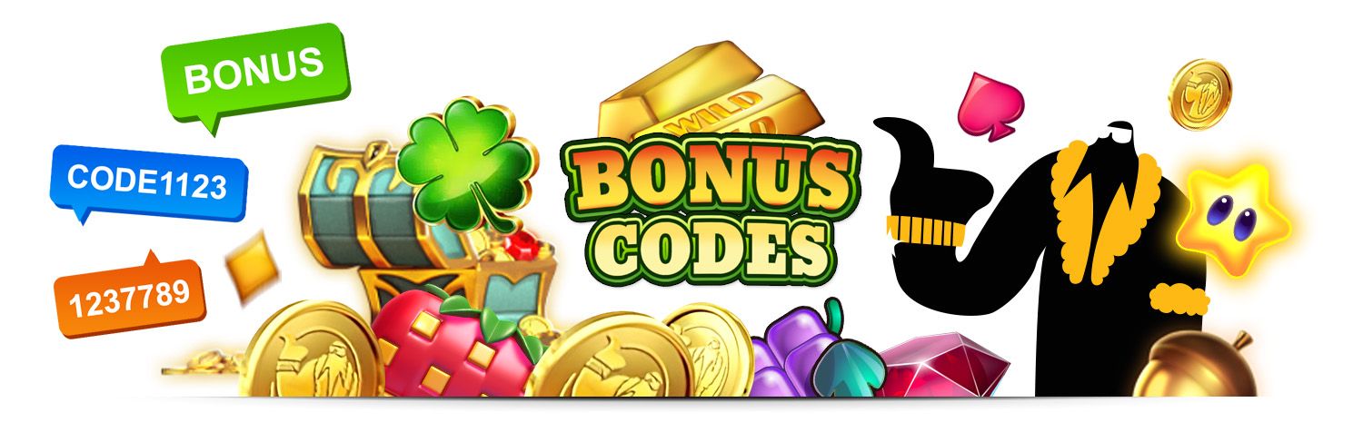 Check our full list of useful casino bonus codes, including the no deposit casino bonus codes. Compare the benefits of each code and start enjoying awesome bonuses.