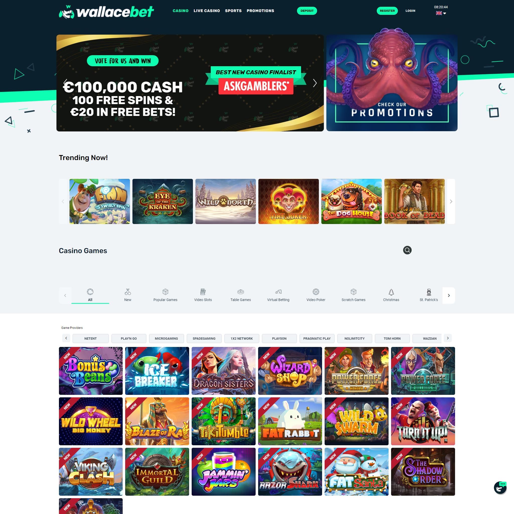 Wallacebet Casino review by Best Netent Casino