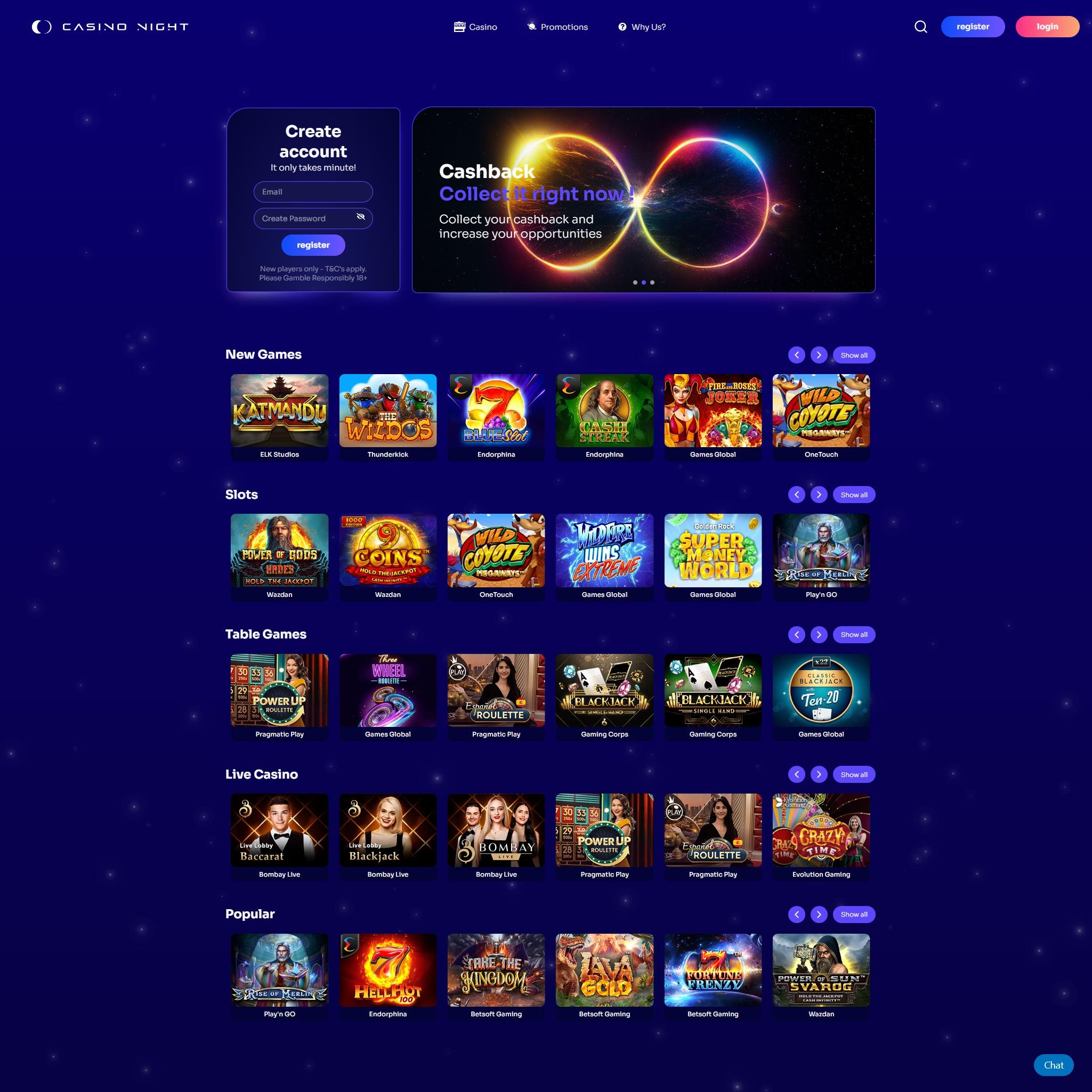 Casino Night review by Best Netent Casino