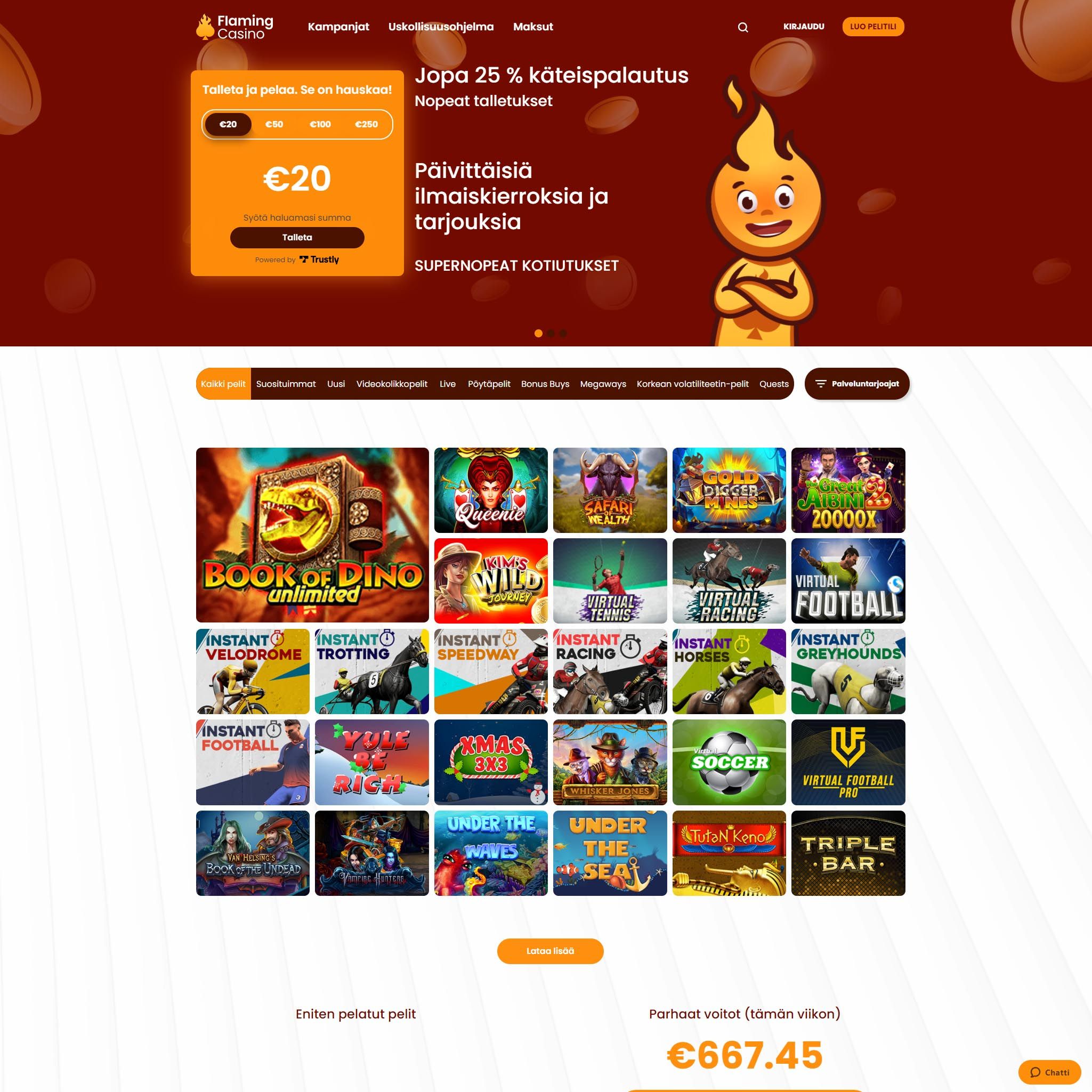 Flaming Casino review by Best Netent Casino