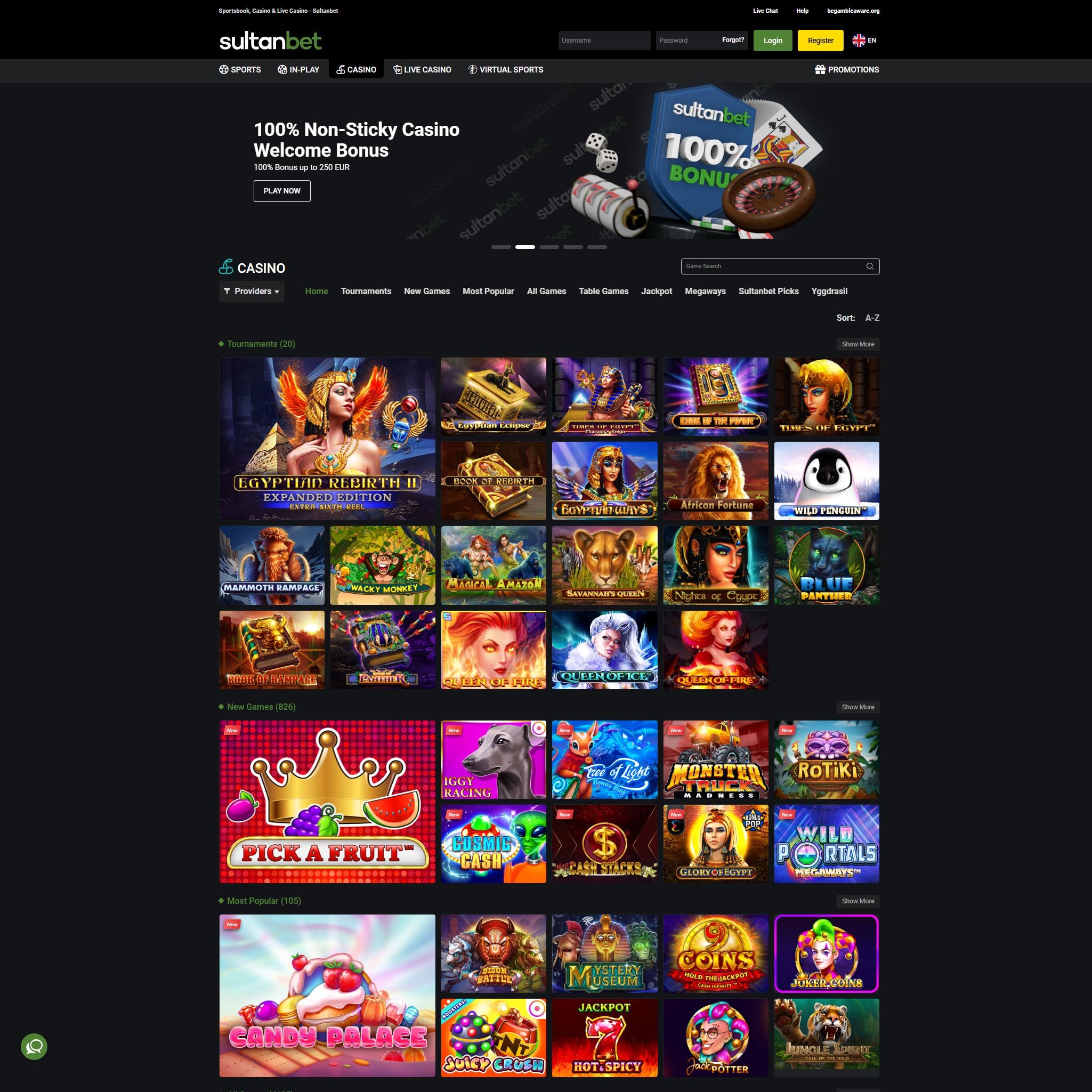 SultanBet Casino review by Best Netent Casino