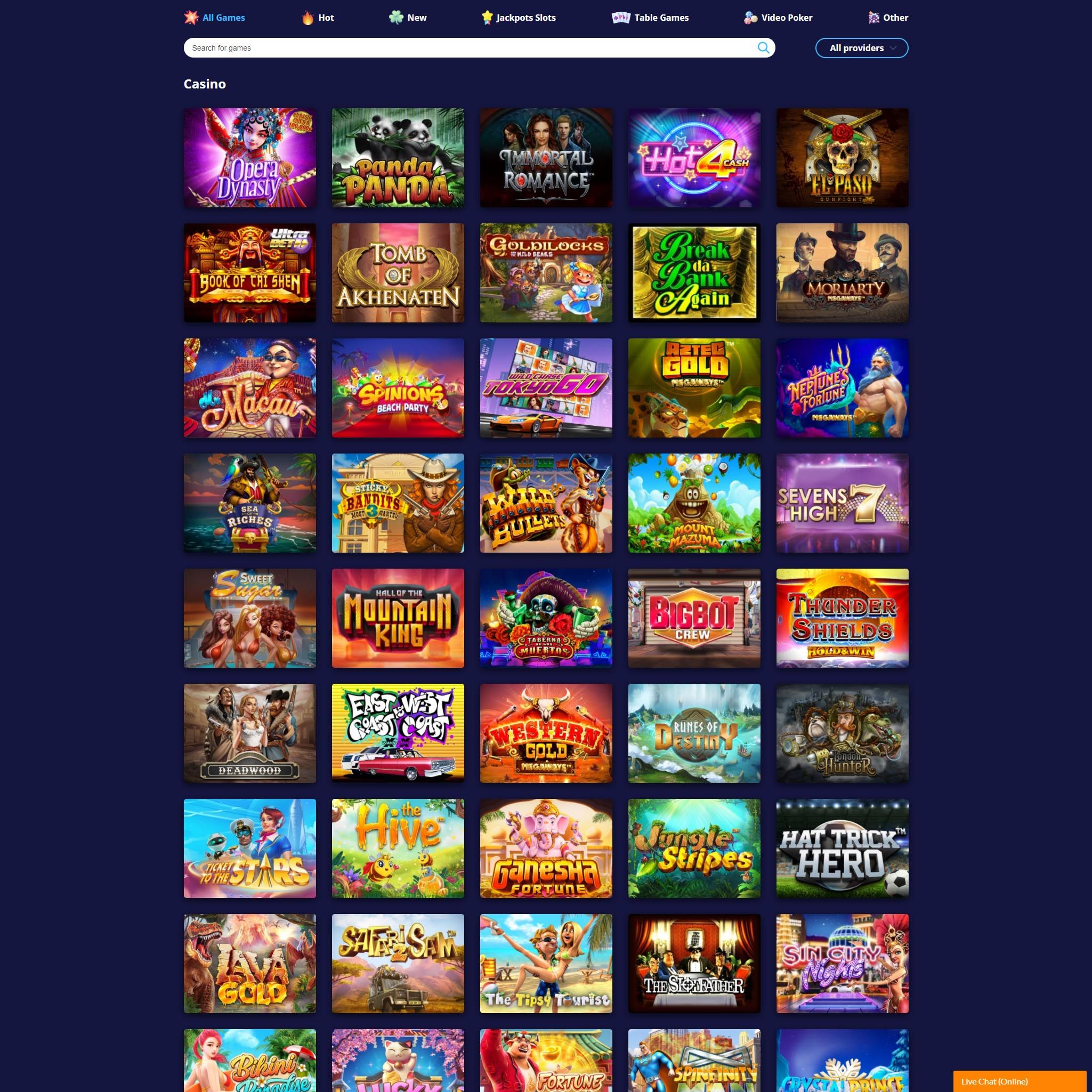 Pokies2go full games catalogue