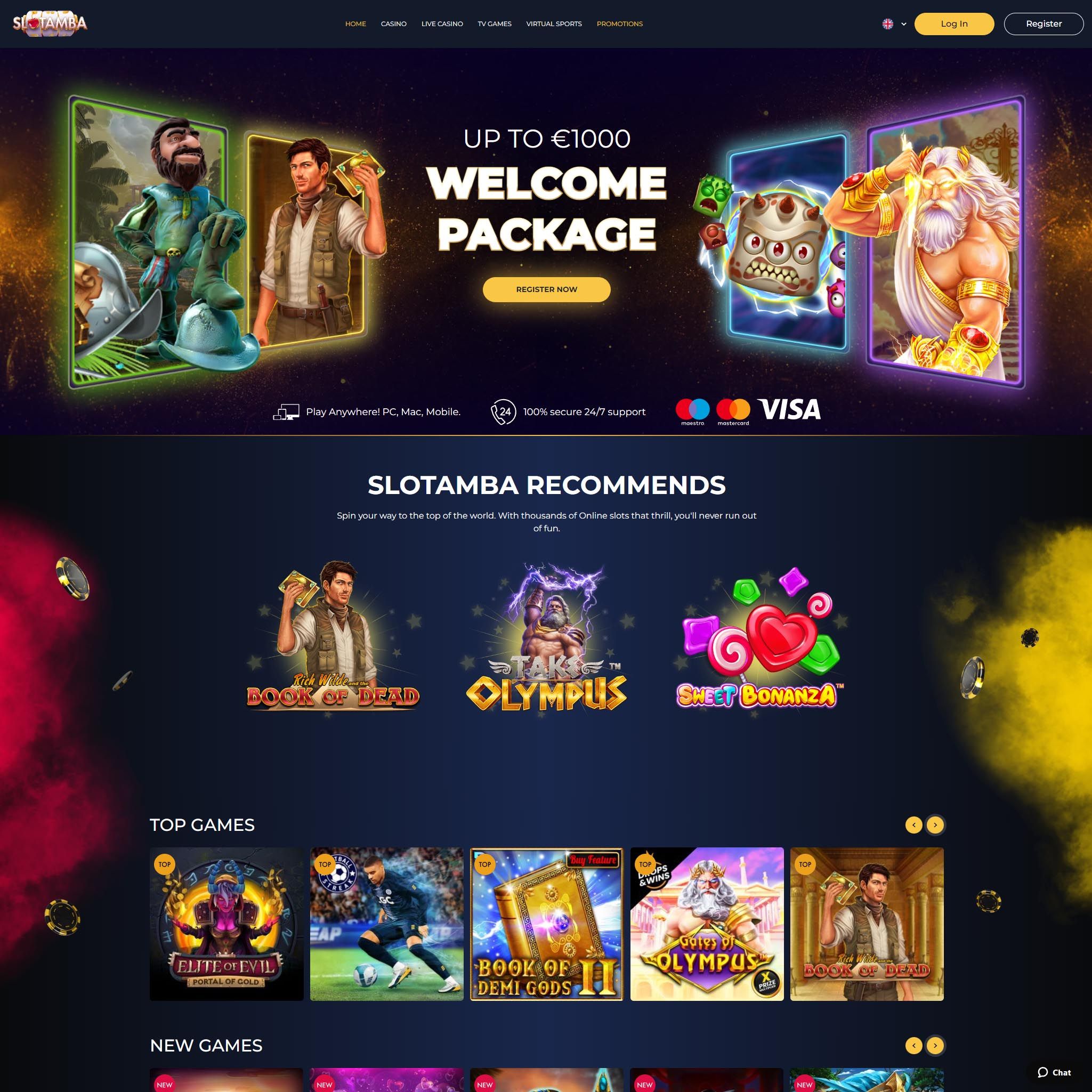 Slotamba Casino review by Best Netent Casino