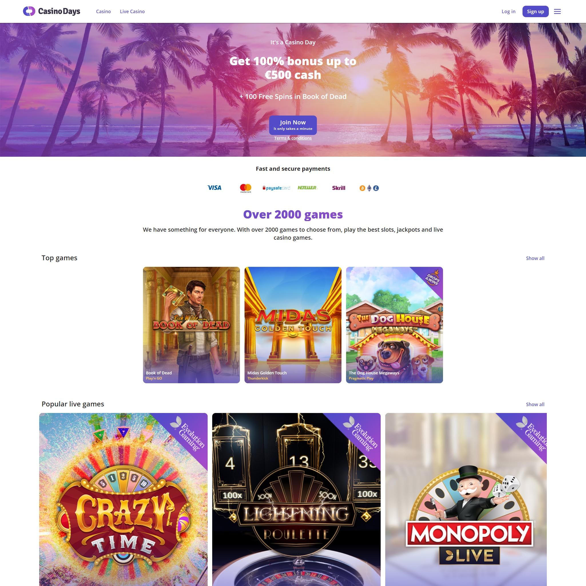 Casino Days review by Best Netent Casino