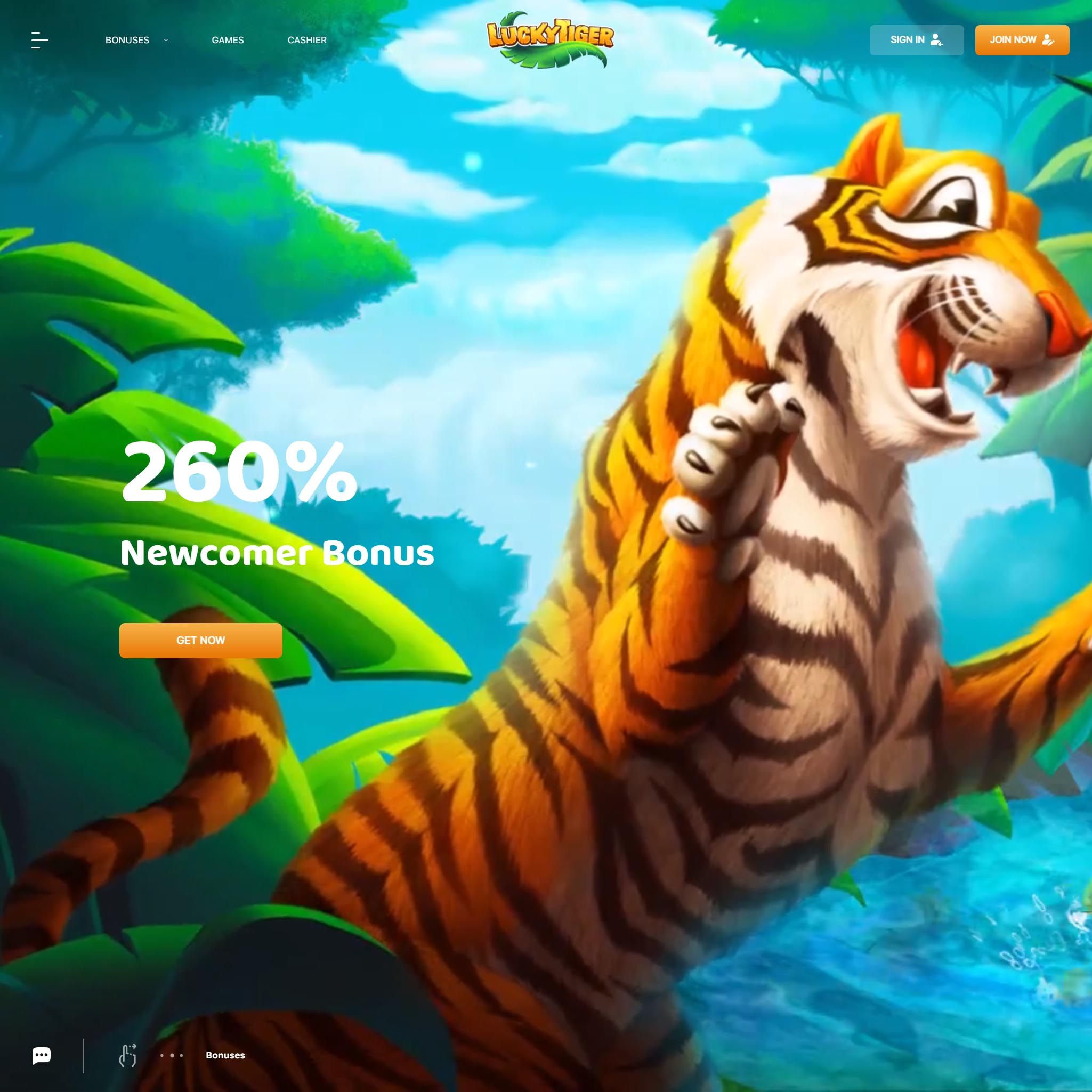 Lucky Tiger Casino review by Best Netent Casino